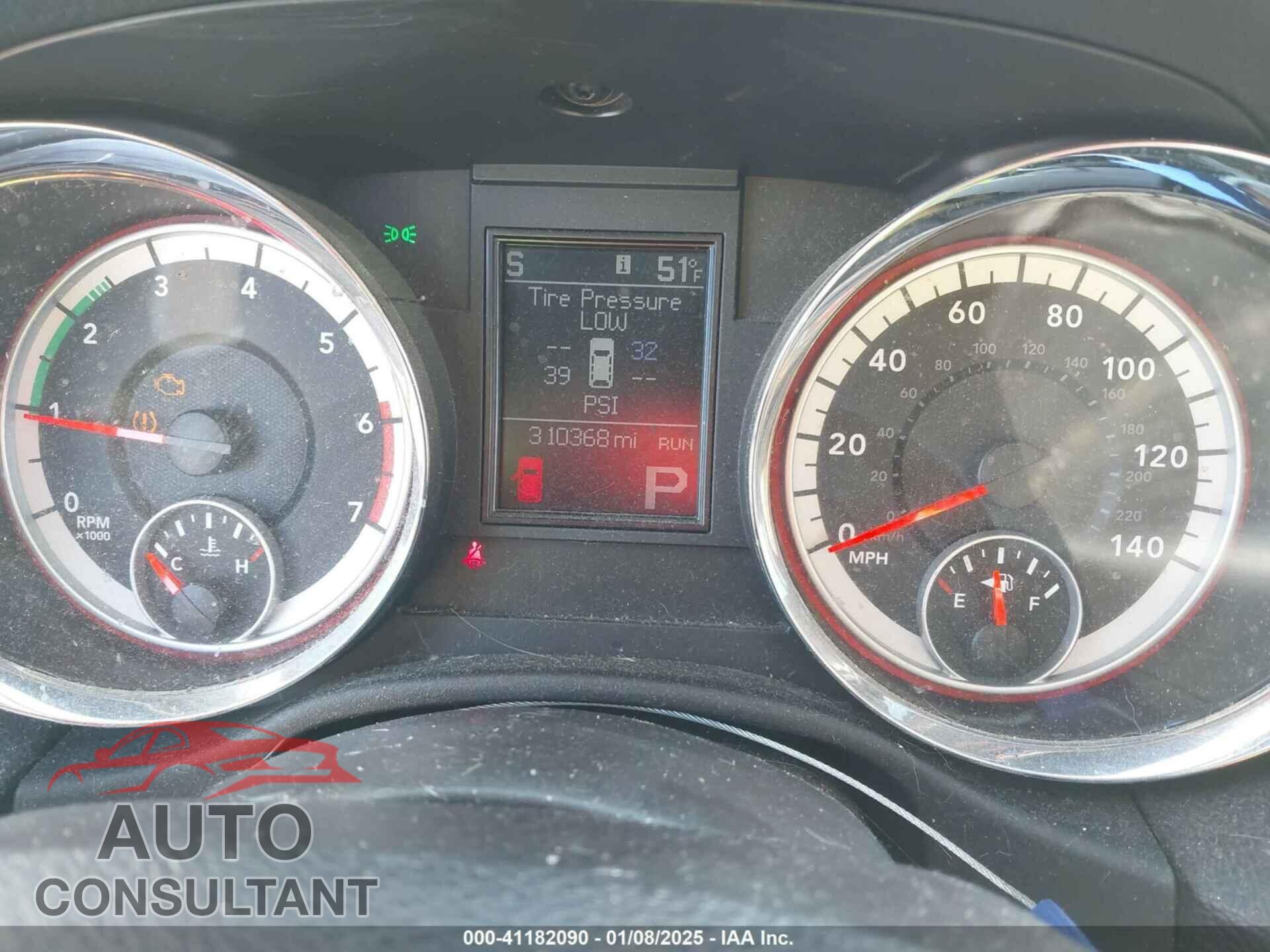 DODGE DURANGO 2011 - 1D4SD5GT5BC692464