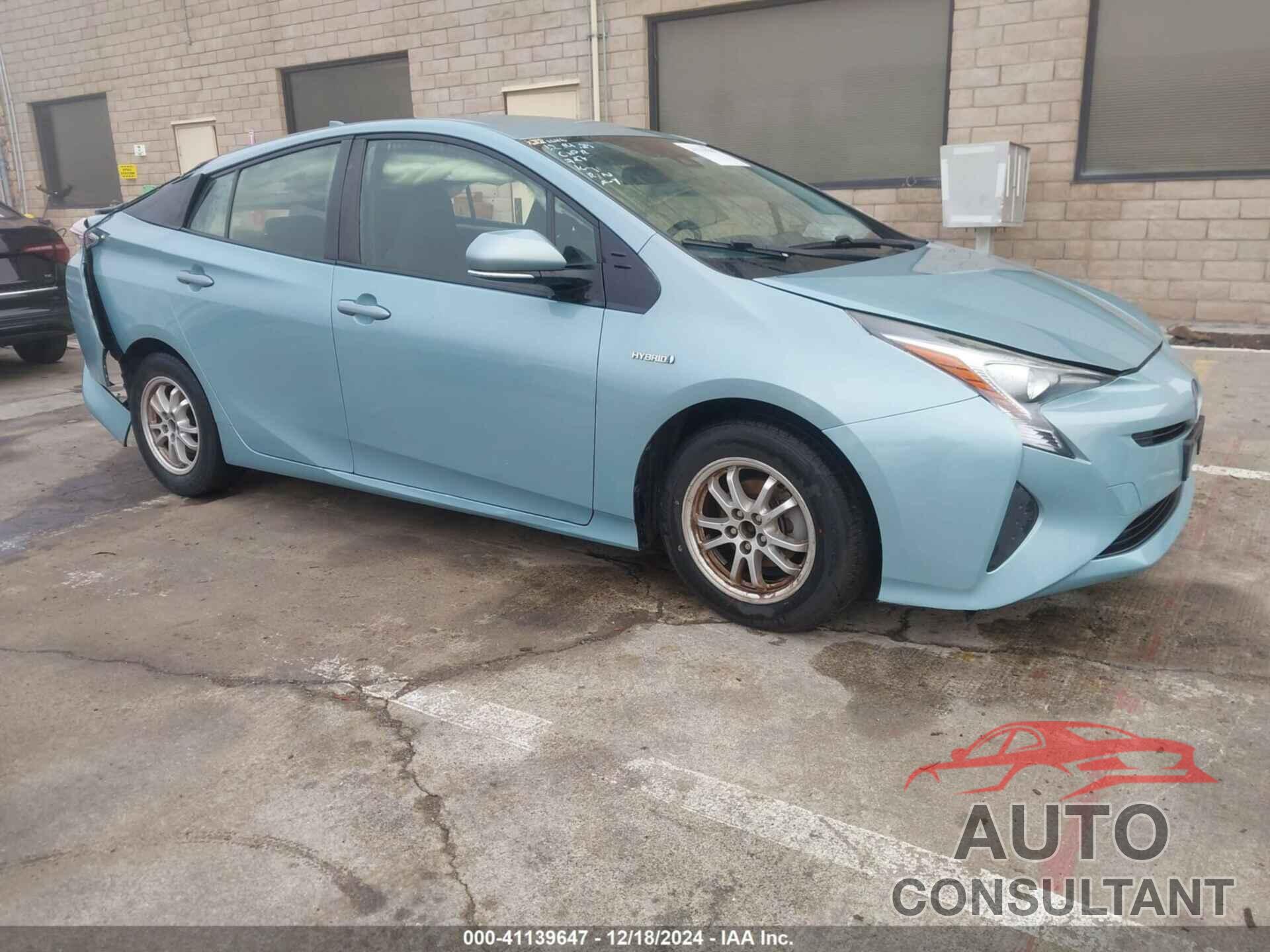 TOYOTA PRIUS 2017 - JTDKARFU7H3032815