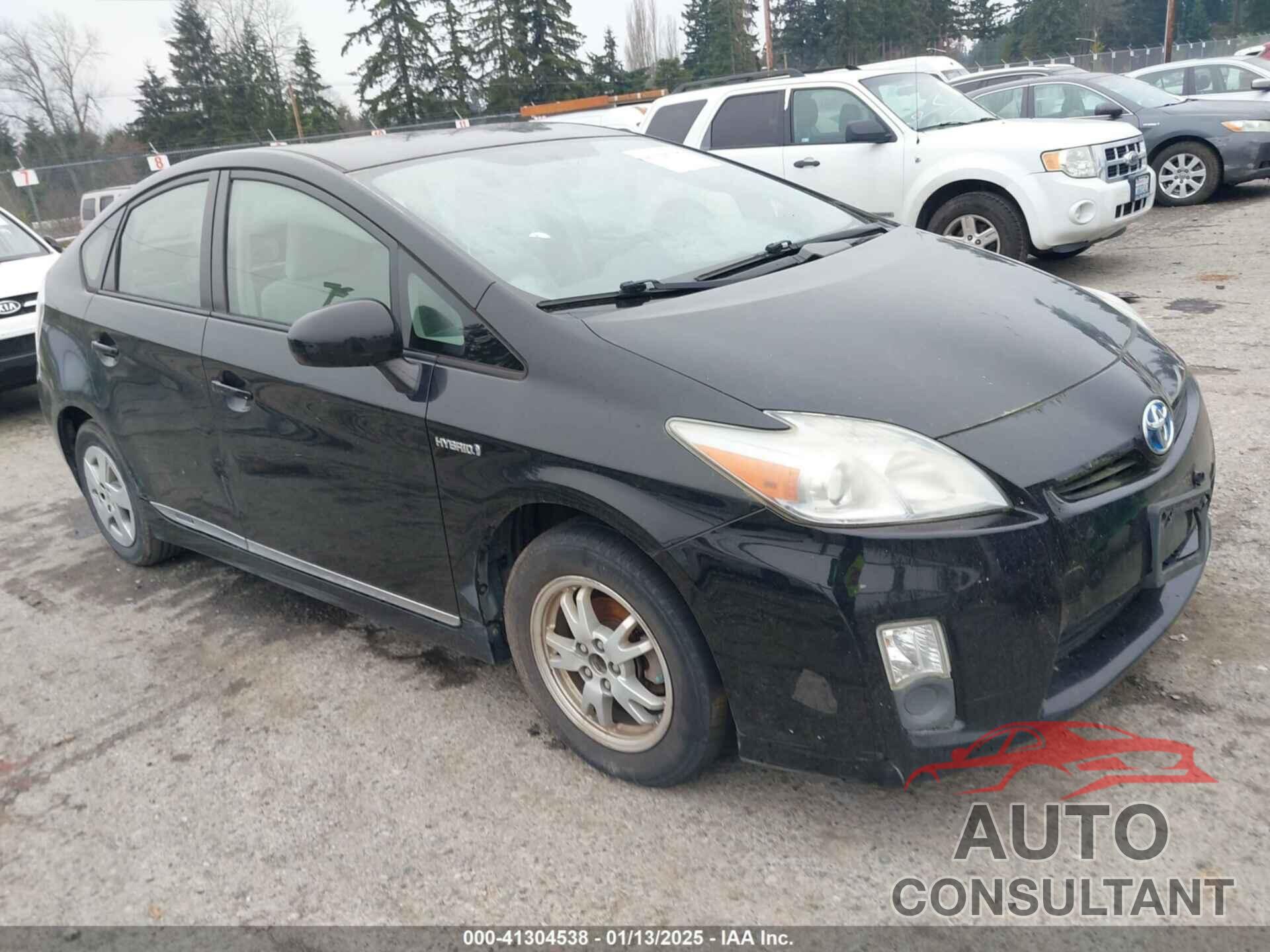 TOYOTA PRIUS 2011 - JTDKN3DU8B5326725