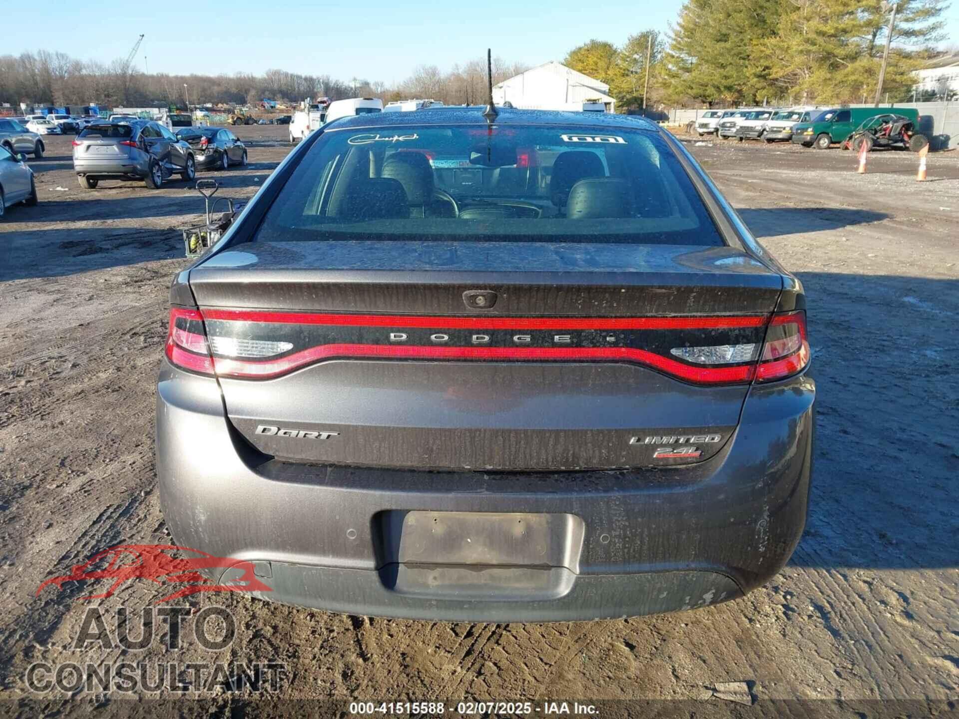 DODGE DART 2014 - 1C3CDFCB9ED871324