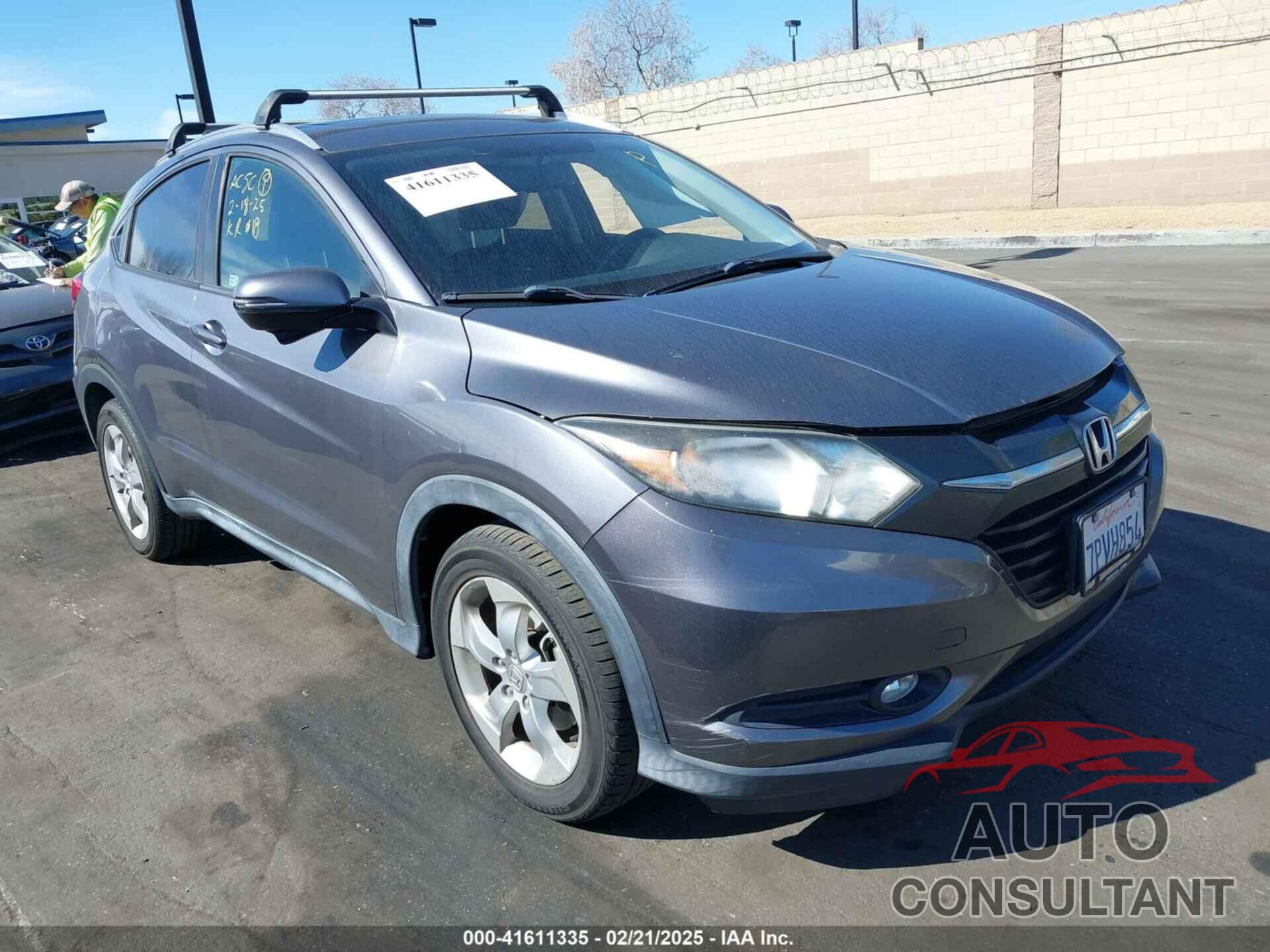 HONDA HR-V 2016 - 3CZRU6H76GM731372