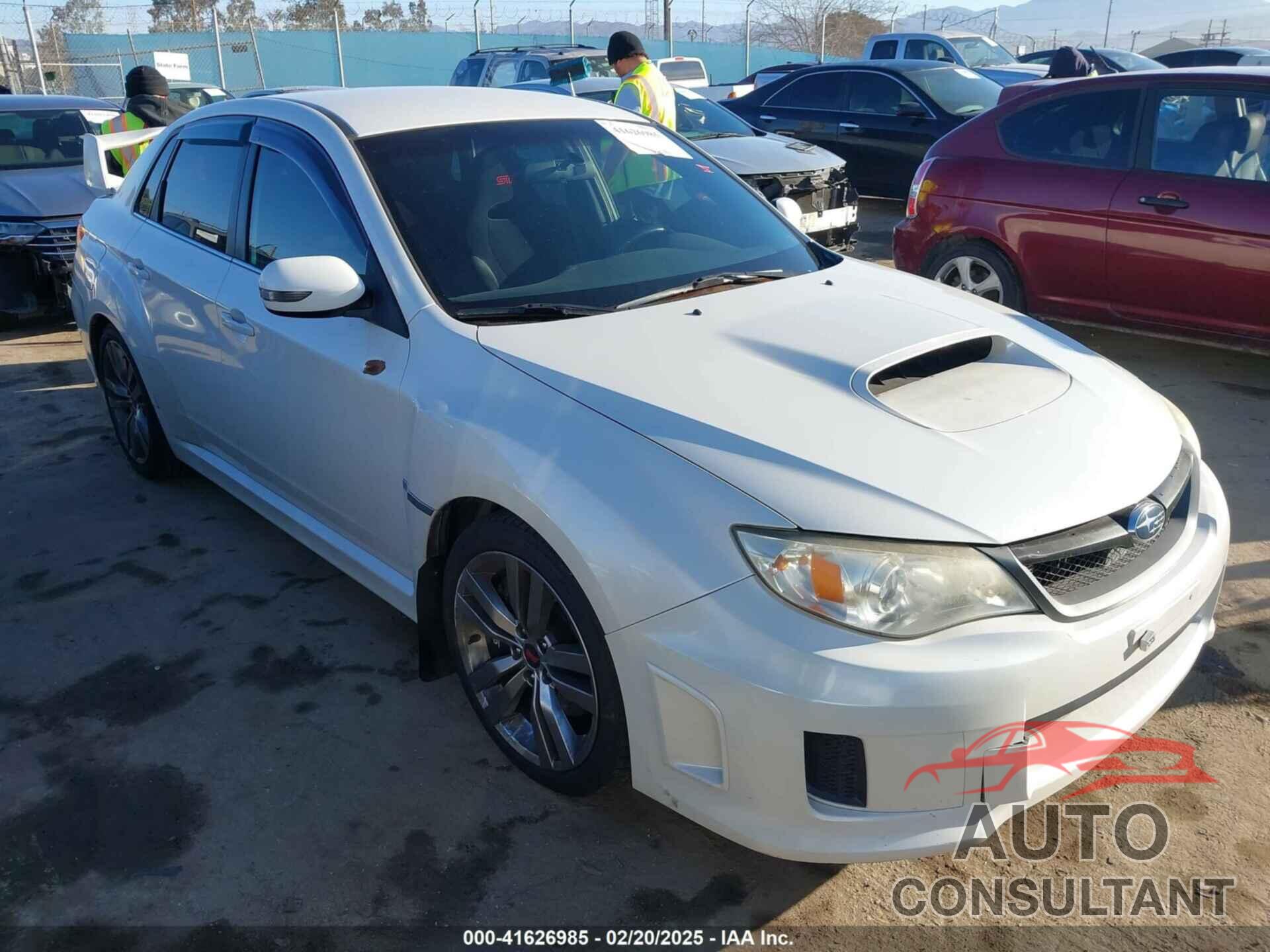 SUBARU IMPREZA WRX 2013 - JF1GV8J69DL030013