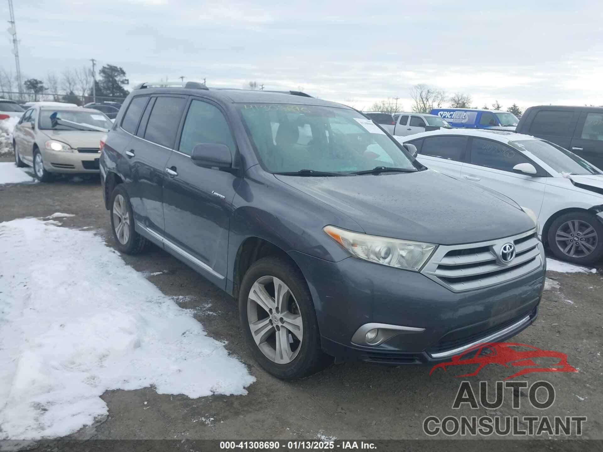 TOYOTA HIGHLANDER 2013 - 5TDDK3EH6DS251751