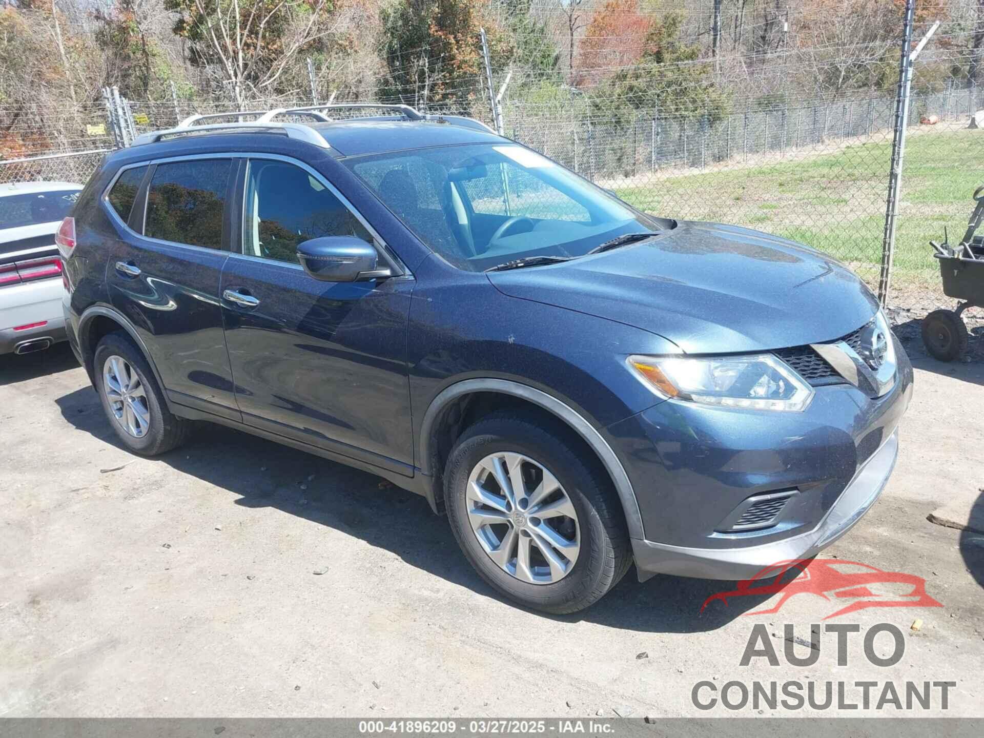 NISSAN ROGUE 2016 - KNMAT2MVXGP695361