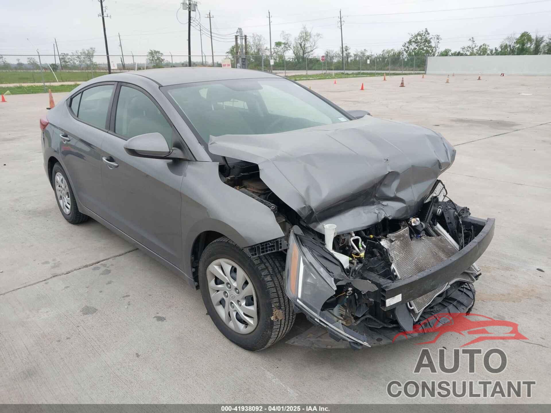 HYUNDAI ELANTRA 2019 - 5NPD74LF7KH492455