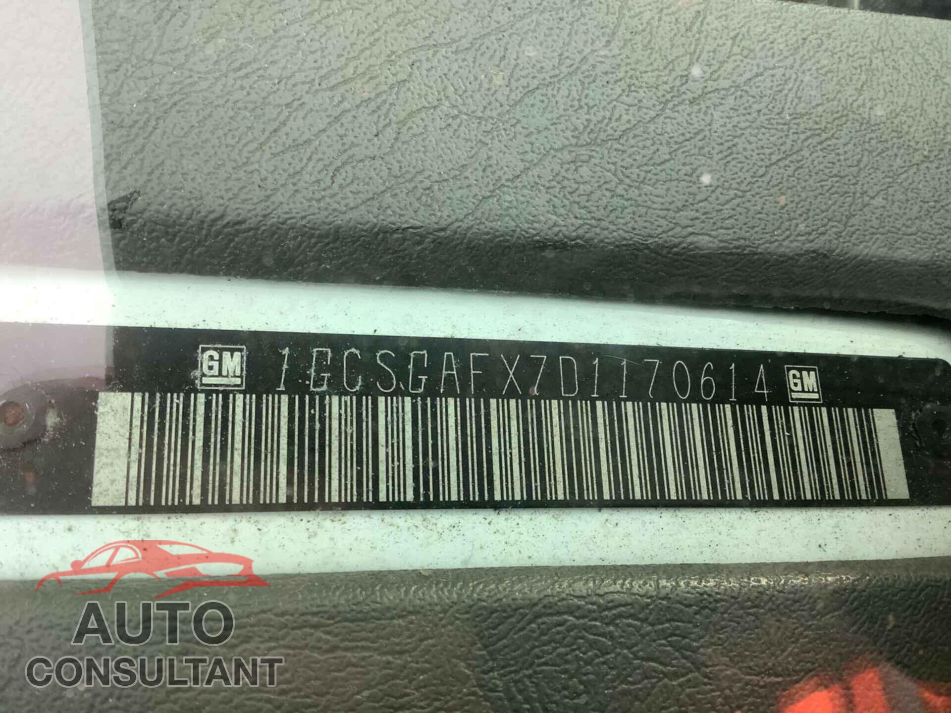 CHEVROLET EXPRESS G1500 2013 - 1GCSGAFX7D1170614
