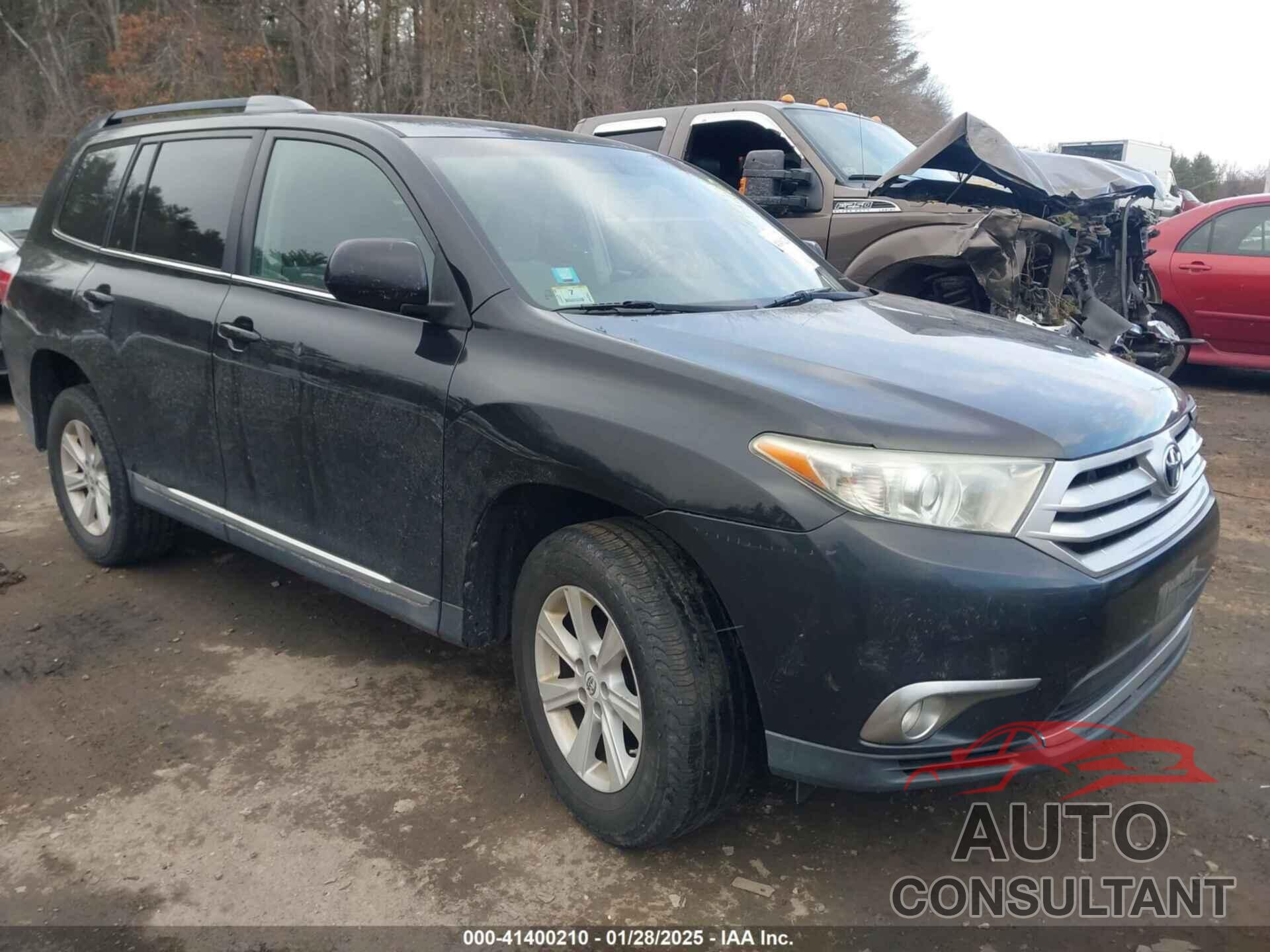 TOYOTA HIGHLANDER 2013 - 5TDBK3EHXDS207808