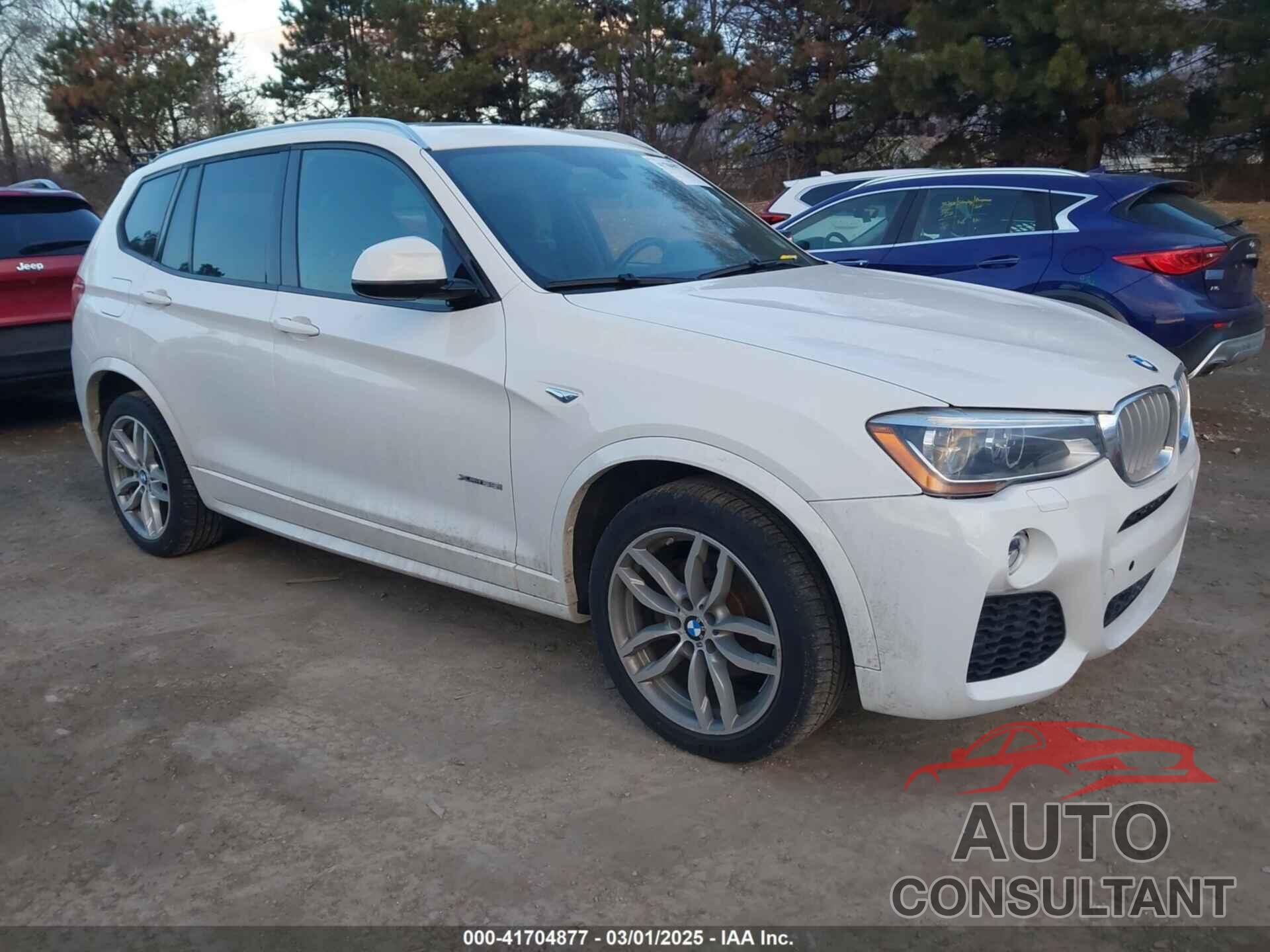 BMW X3 2016 - 5UXWX7C52G0R17939