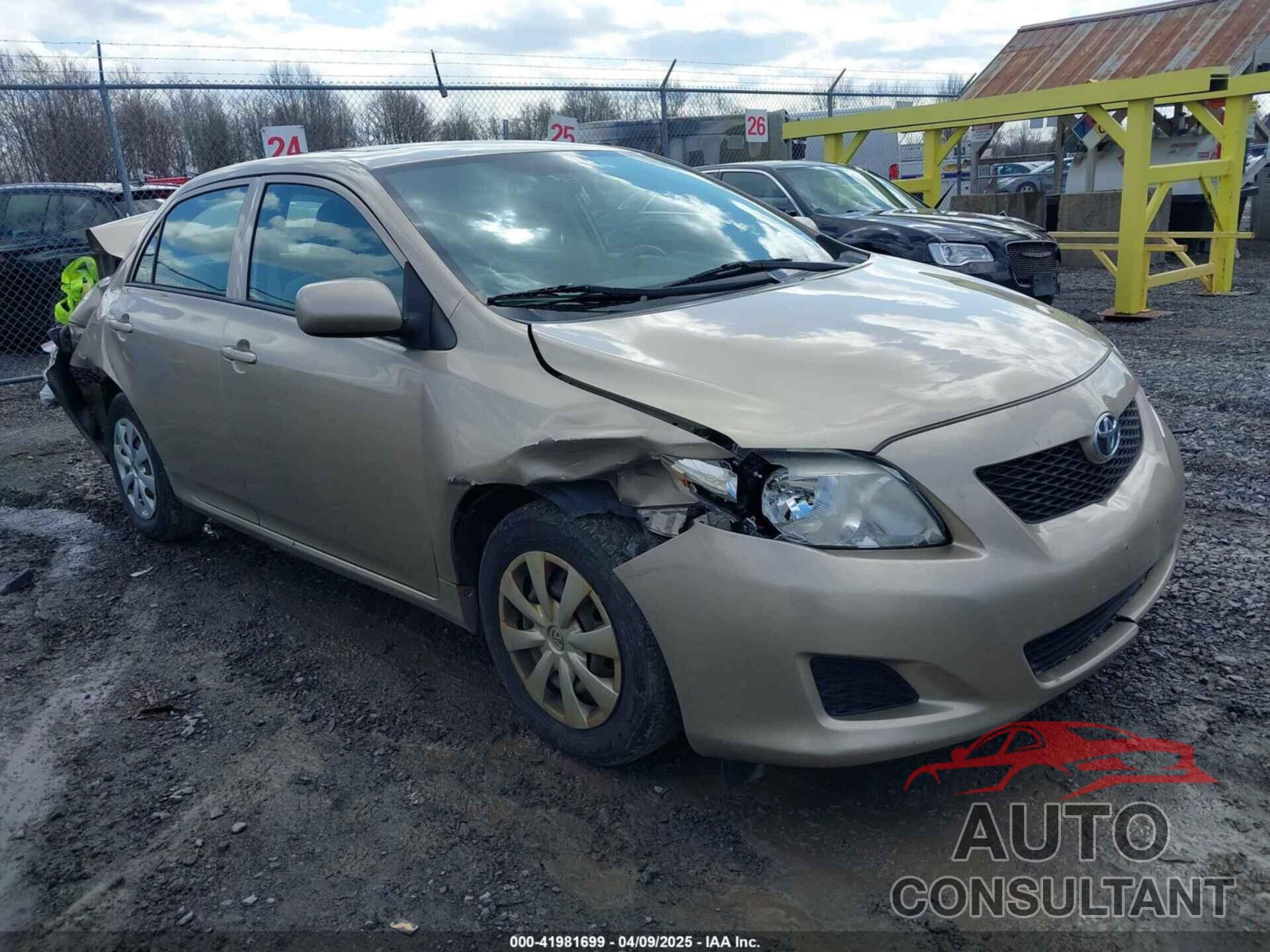 TOYOTA COROLLA 2010 - 2T1BU4EE0AC312979
