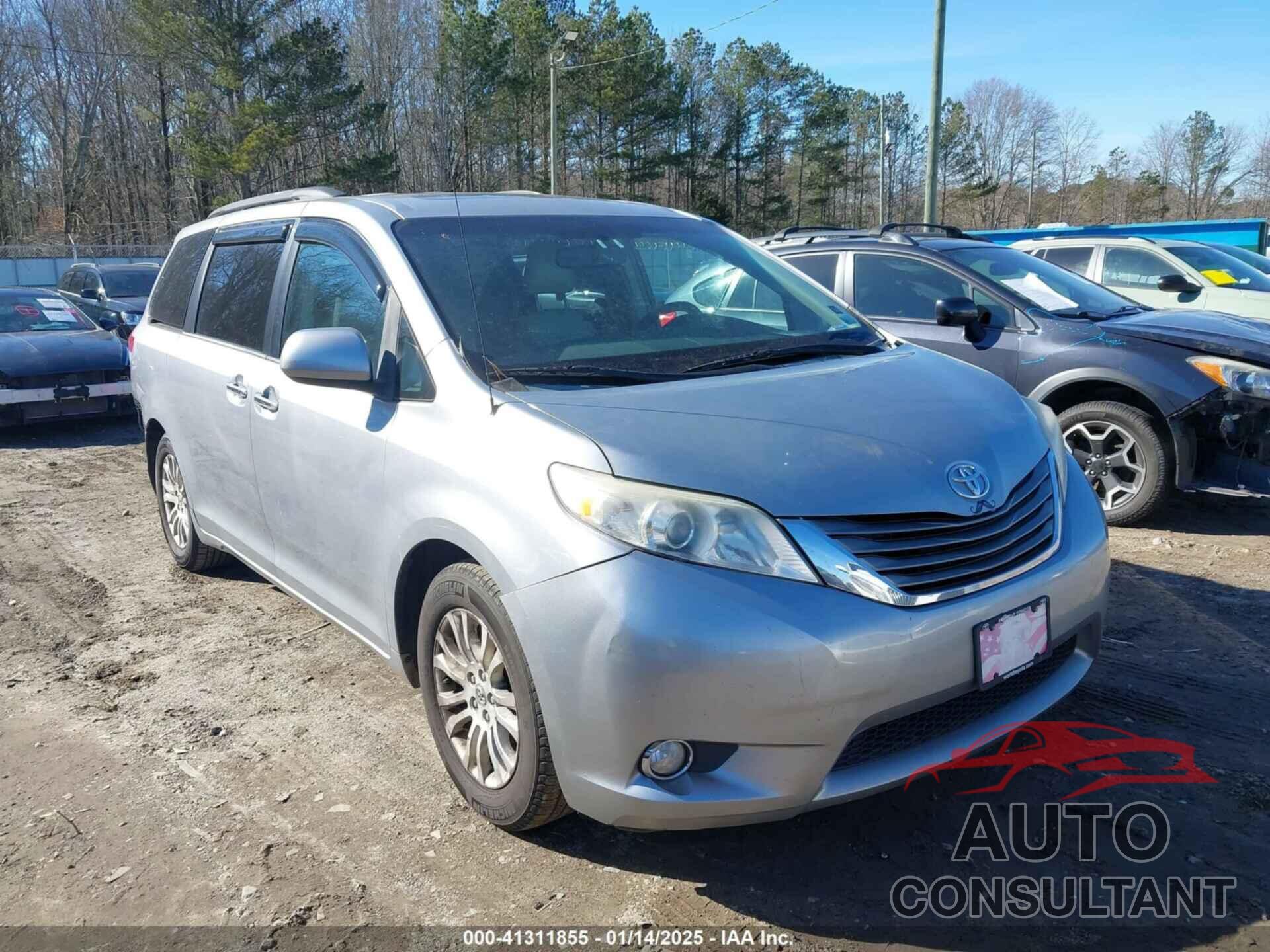 TOYOTA SIENNA 2012 - 5TDYK3DC7CS277944