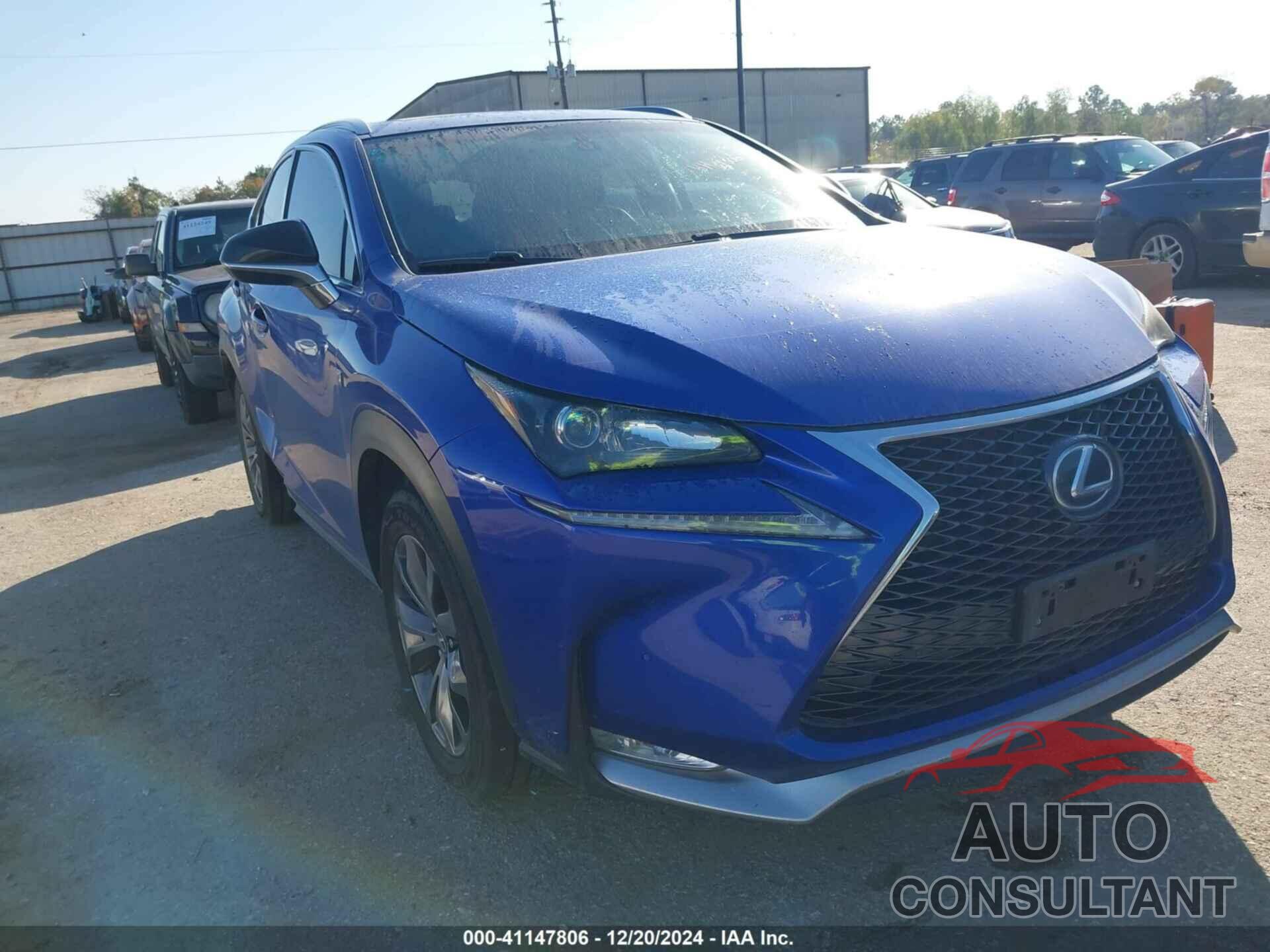 LEXUS NX 200T 2015 - JTJYARBZ1F2008893