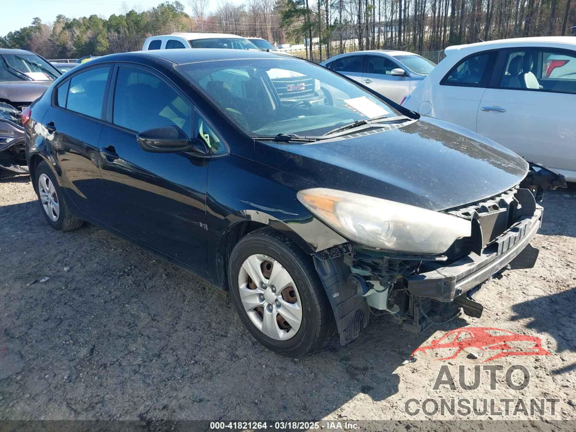 KIA FORTE 2014 - KNAFK4A62E5145434