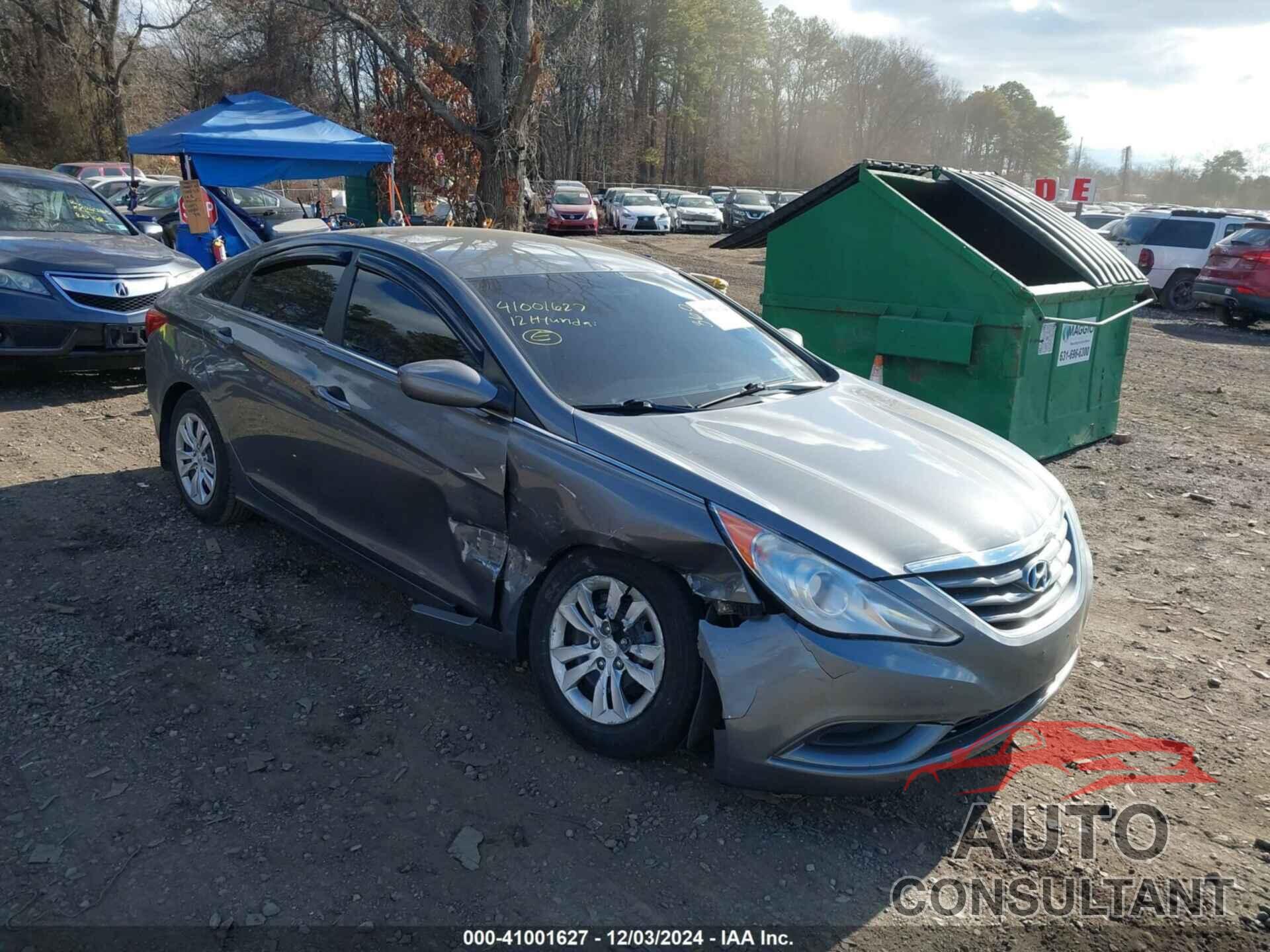 HYUNDAI SONATA 2012 - 5NPEB4AC0CH382358