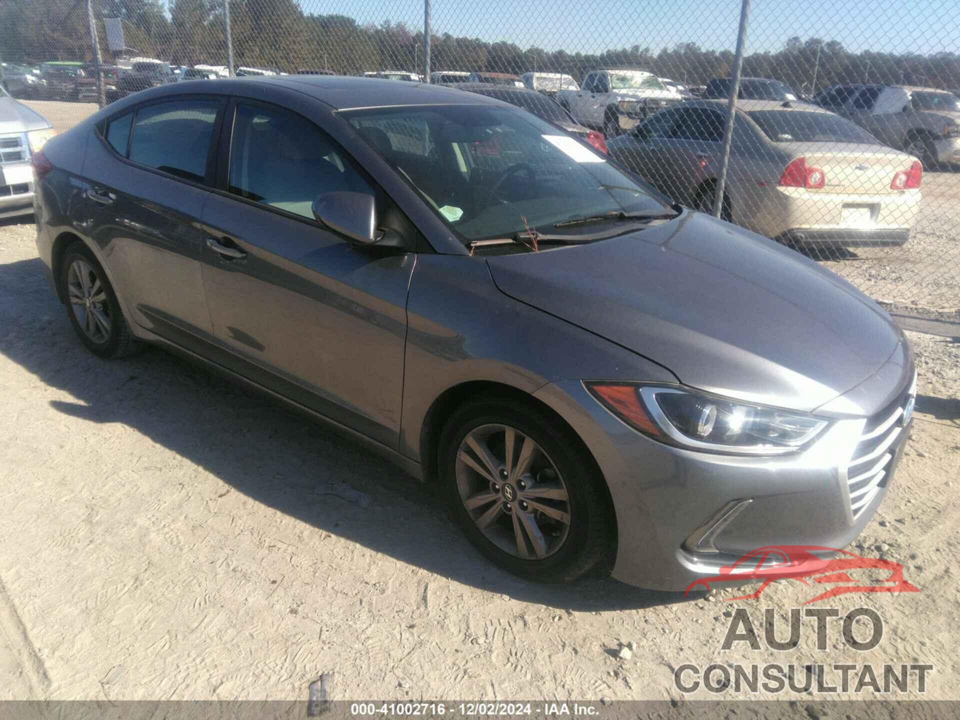 HYUNDAI ELANTRA 2018 - 5NPD84LF5JH399963