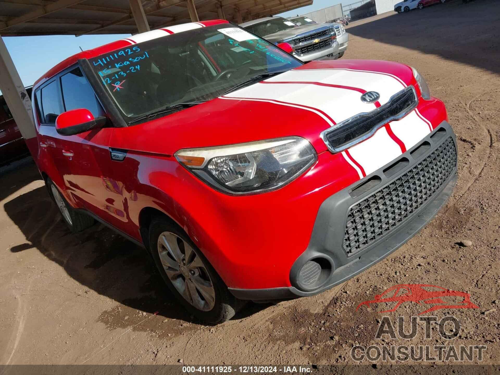 KIA SOUL 2015 - KNDJP3A59F7761539