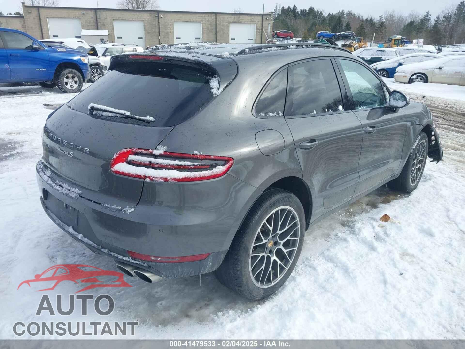 PORSCHE MACAN 2016 - WP1AB2A57GLB58136