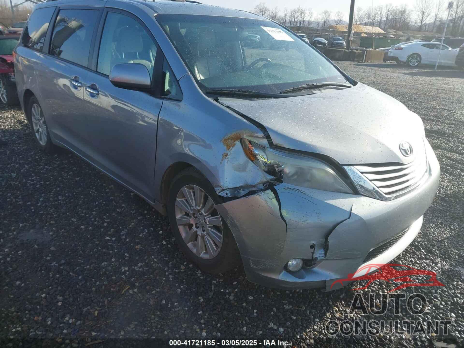 TOYOTA SIENNA 2011 - 5TDYK3DC2BS025842