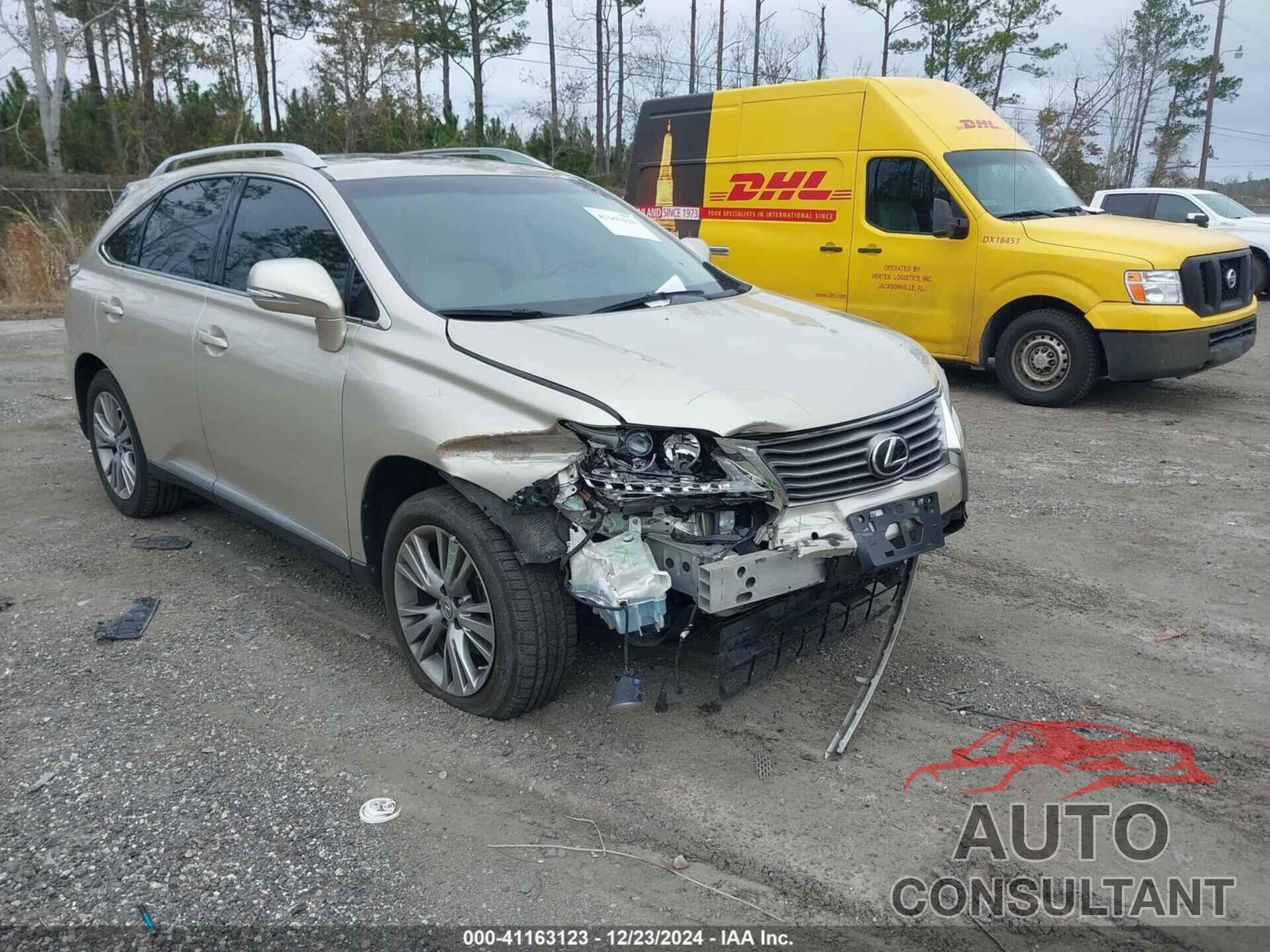 LEXUS RX 350 2013 - 2T2ZK1BA6DC103606