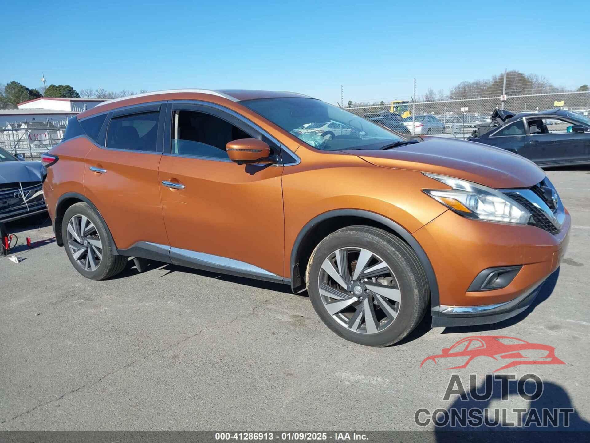NISSAN MURANO 2015 - 5N1AZ2MHXFN286467