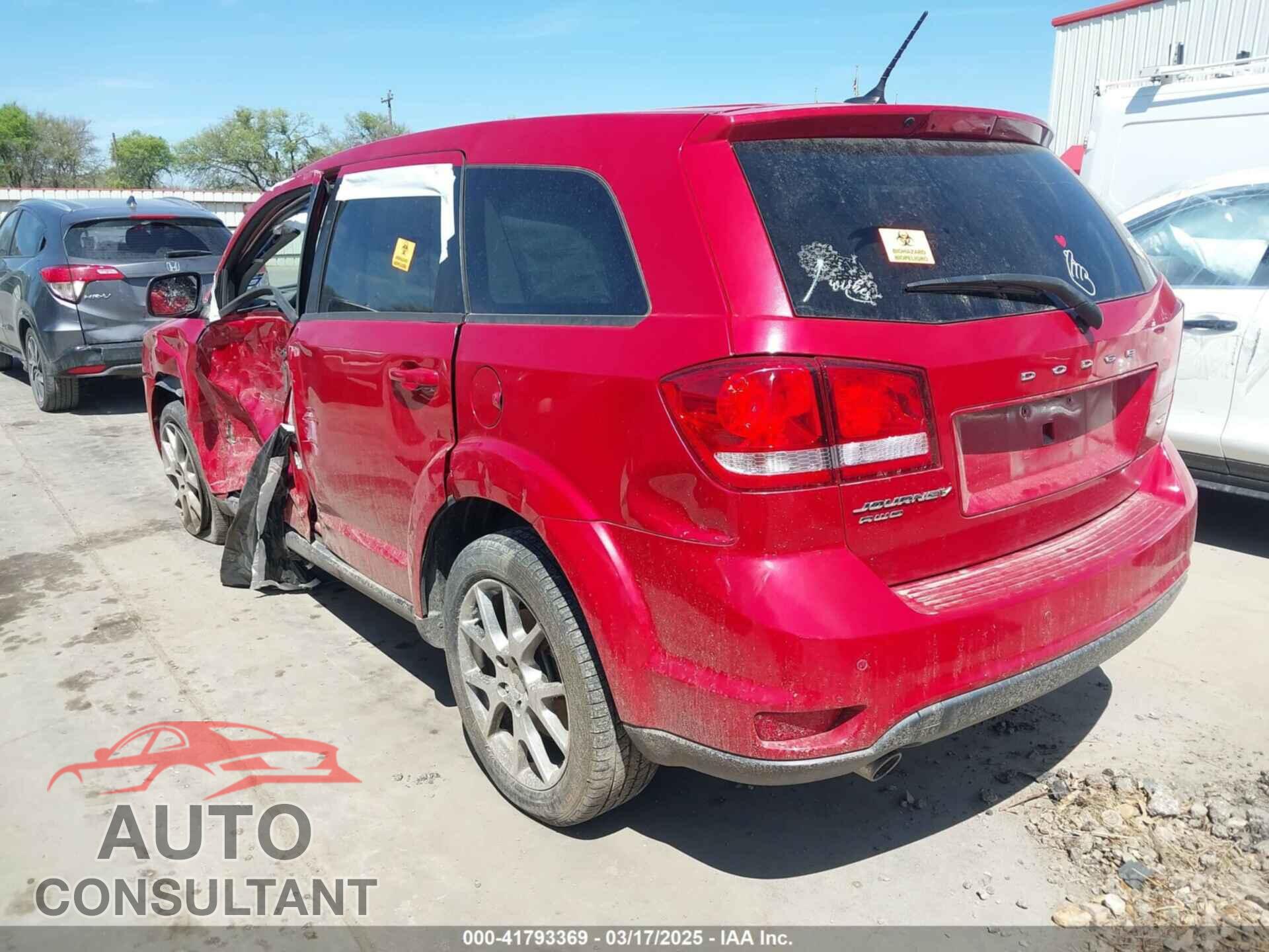 DODGE JOURNEY 2017 - 3C4PDDEG4HT610501