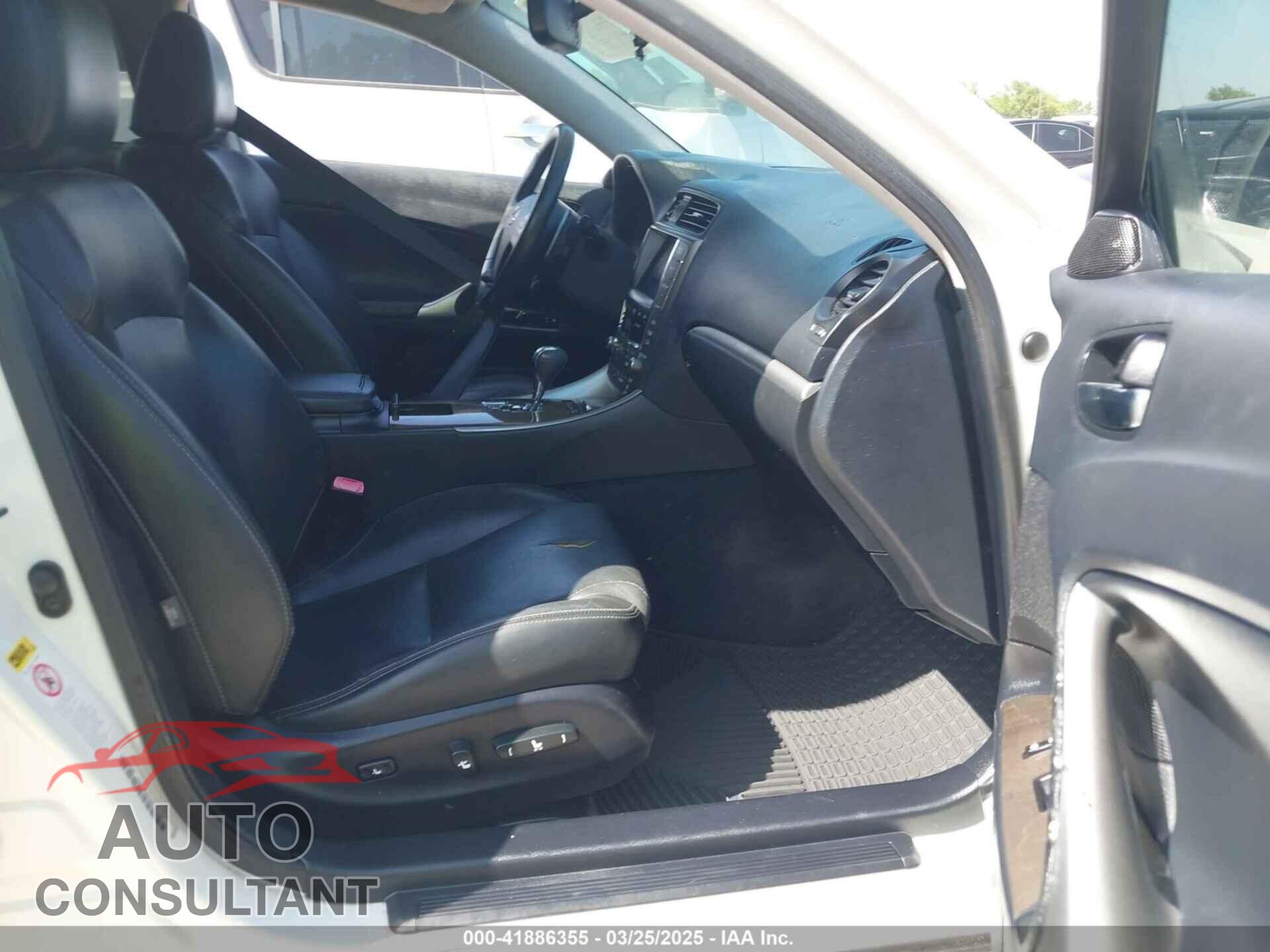 LEXUS IS 250 2011 - JTHBF5C29B5142112