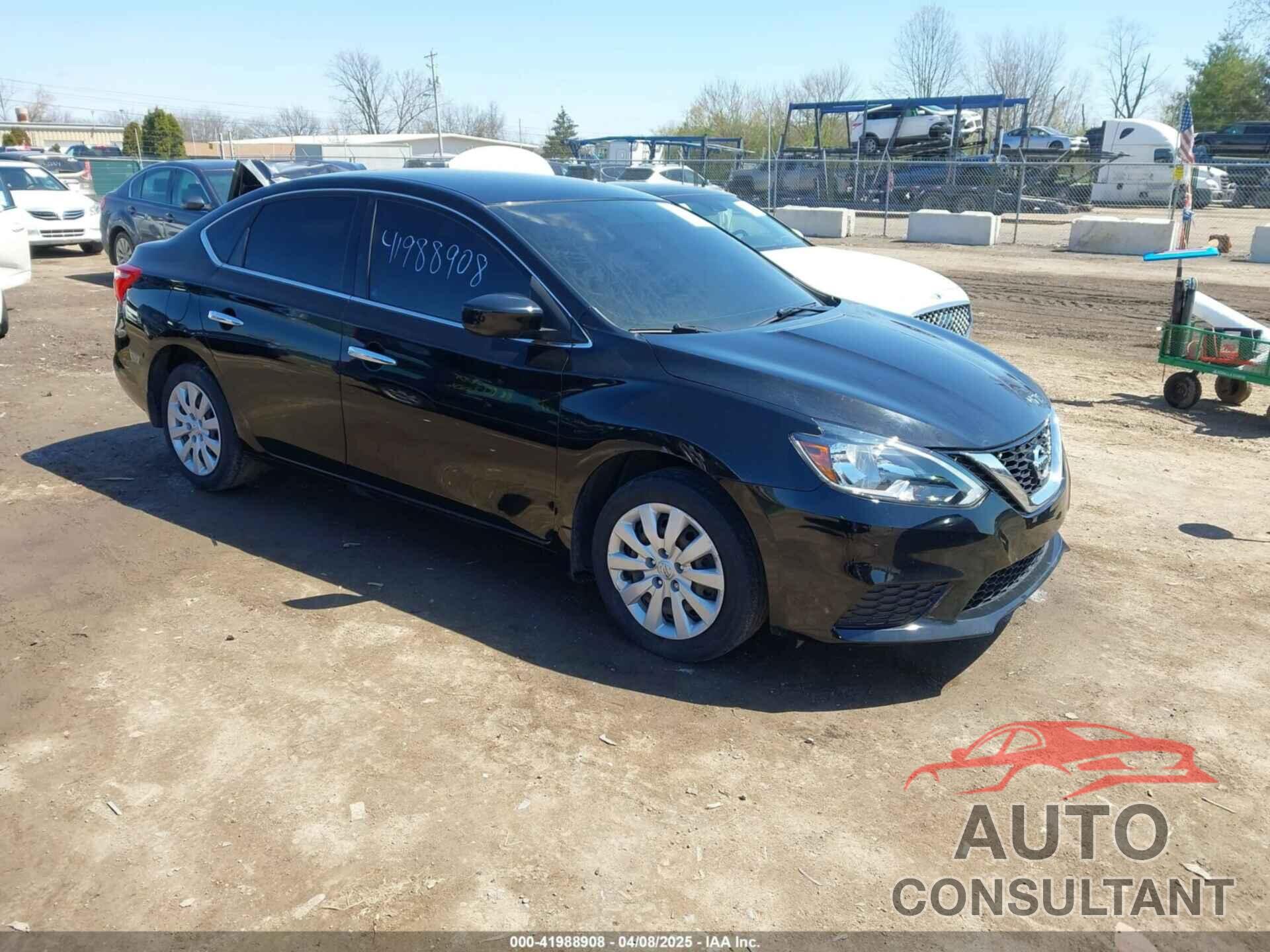 NISSAN SENTRA 2019 - 3N1AB7AP0KY420842