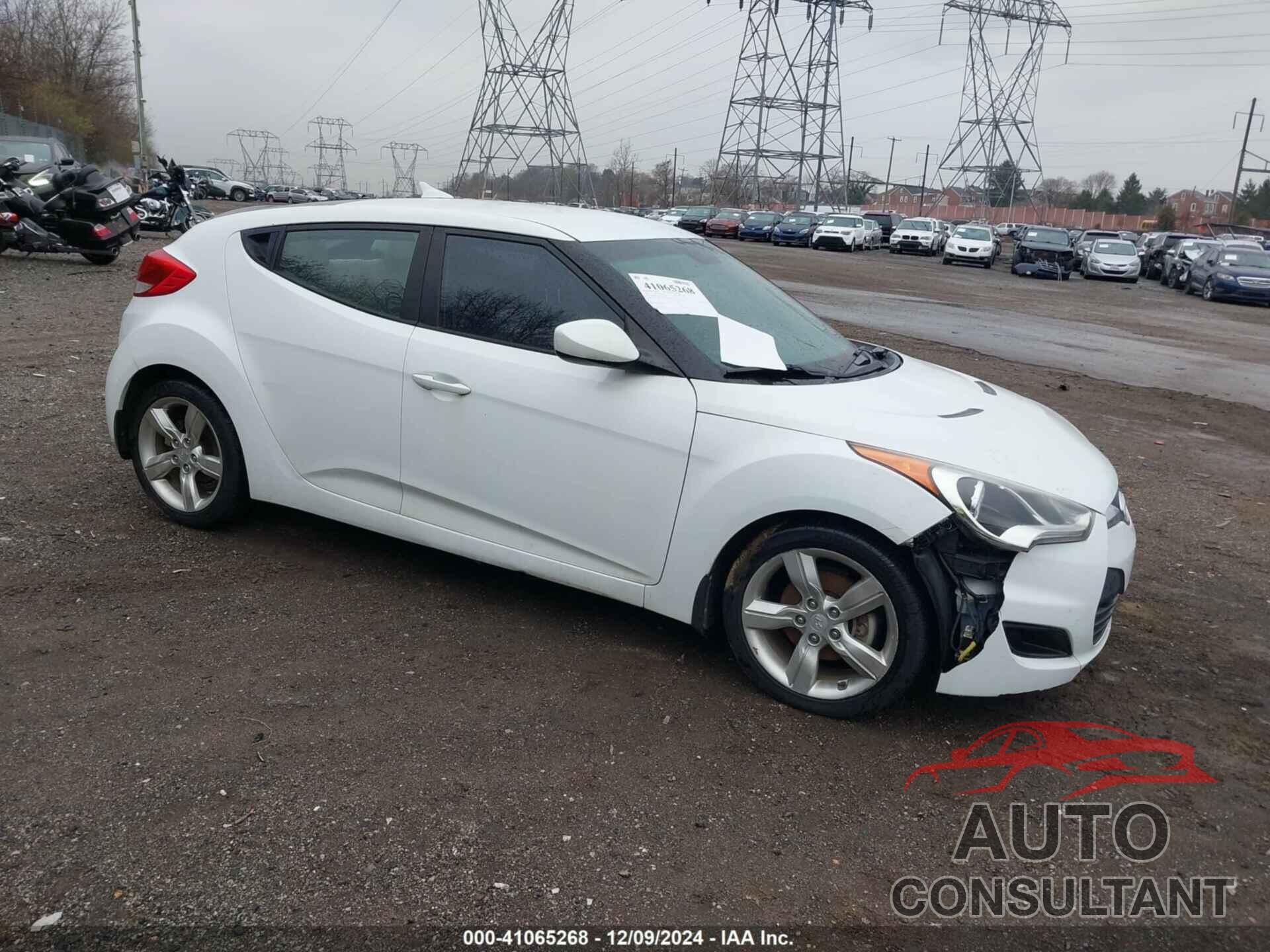 HYUNDAI VELOSTER 2013 - KMHTC6AD4DU174270