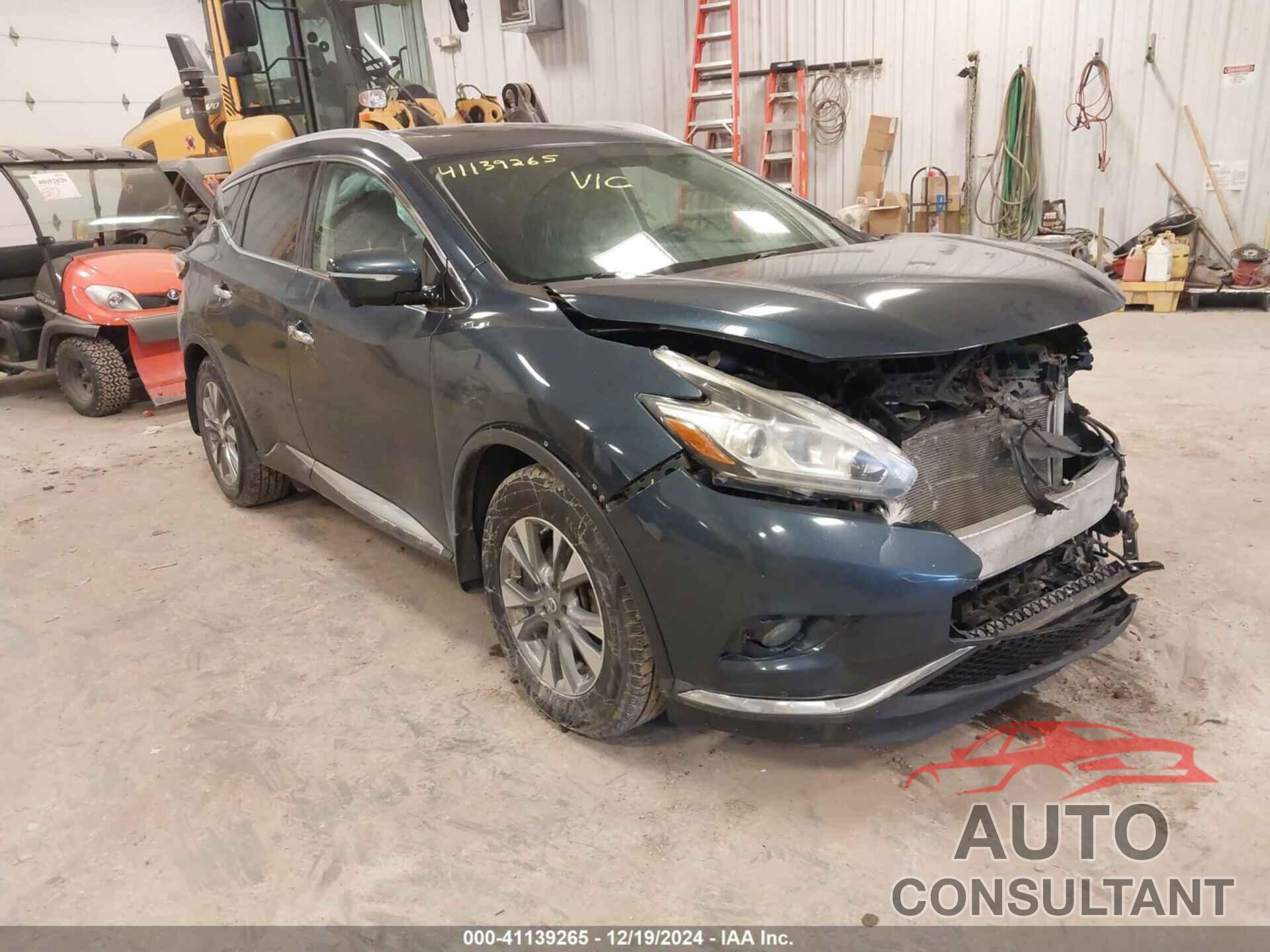 NISSAN MURANO 2015 - 5N1AZ2MH4FN270023