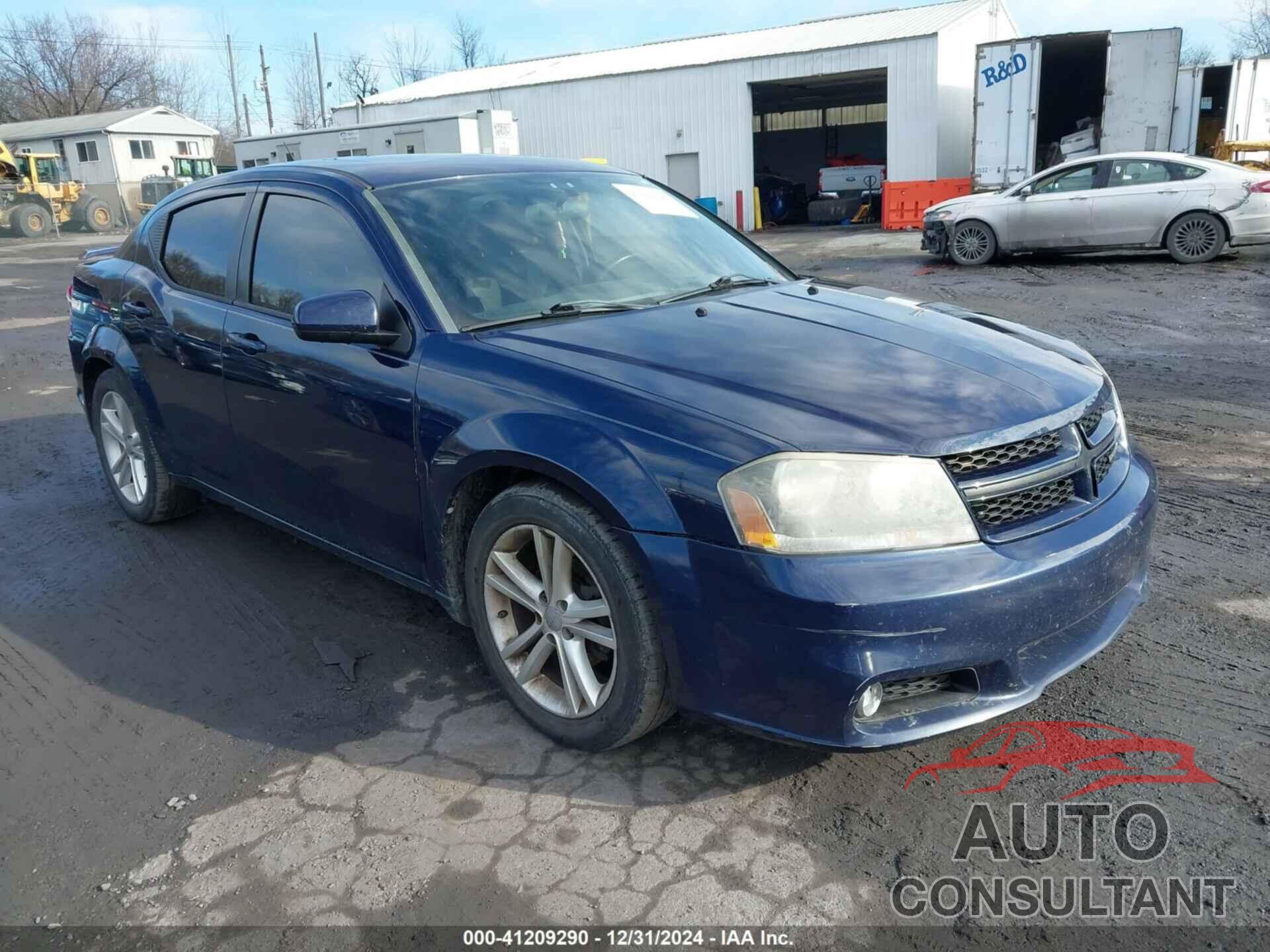 DODGE AVENGER 2013 - 1C3CDZCG0DN742667