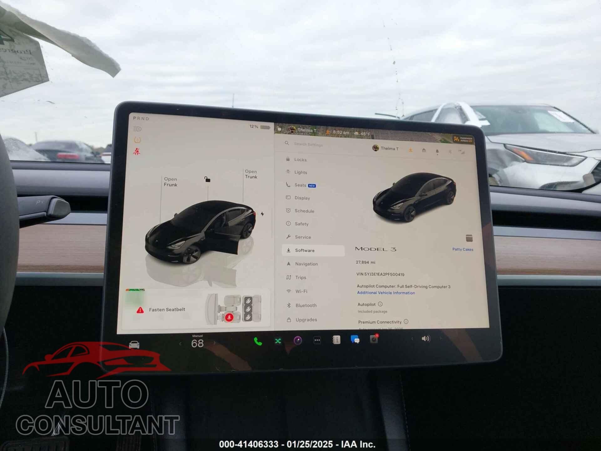 TESLA MODEL 3 2023 - 5YJ3E1EA2PF500419