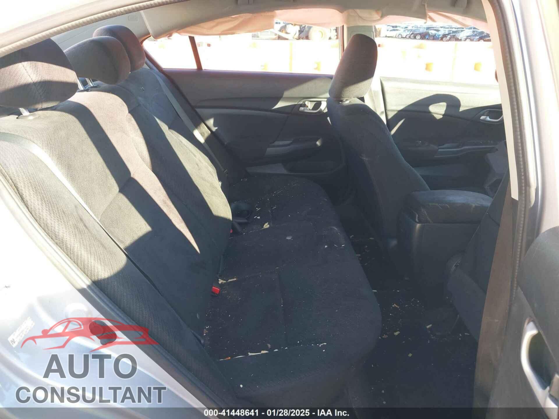 HONDA CIVIC 2013 - 19XFB2F54DE219141