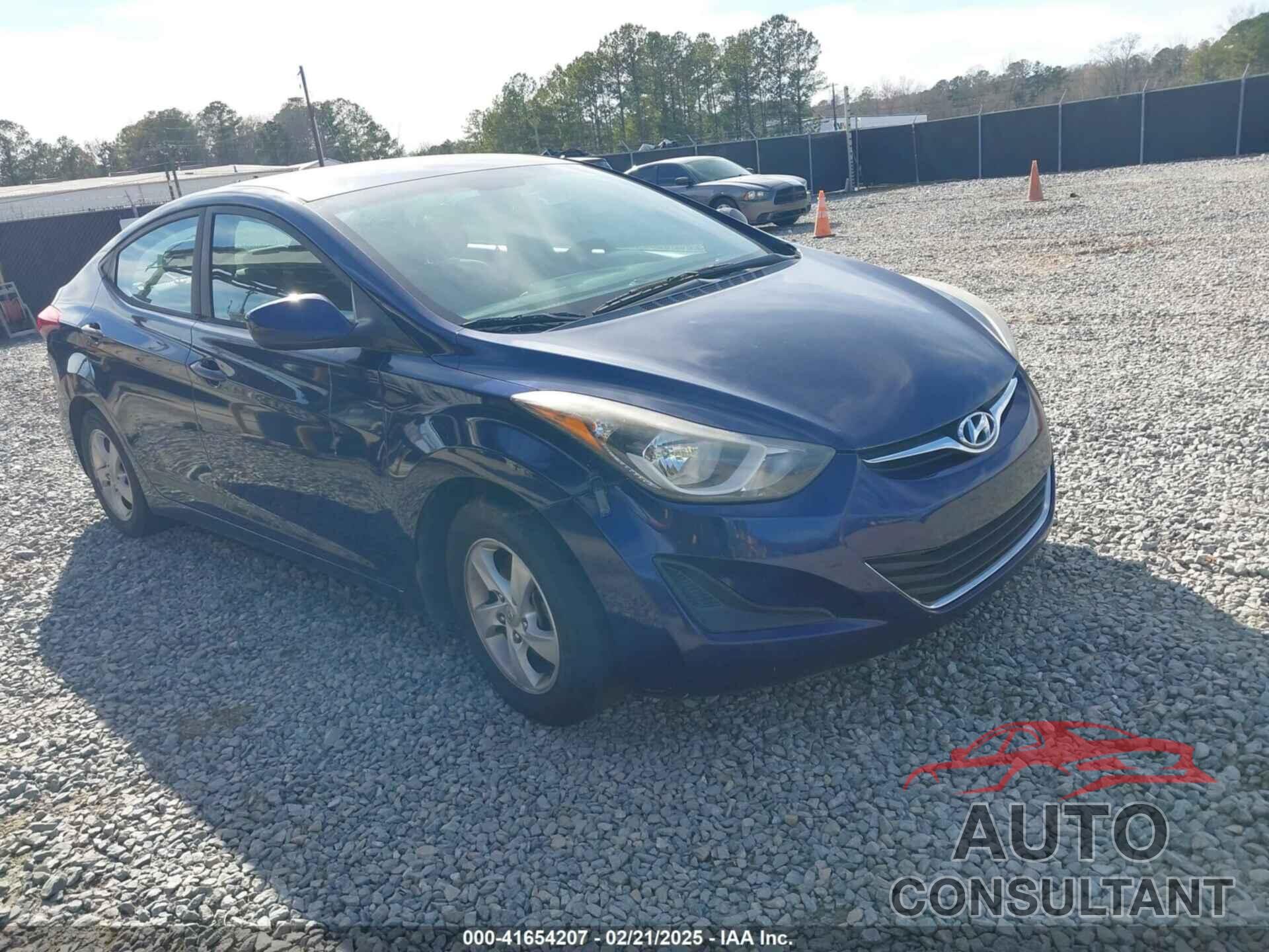 HYUNDAI ELANTRA 2014 - 5NPDH4AE3EH478872