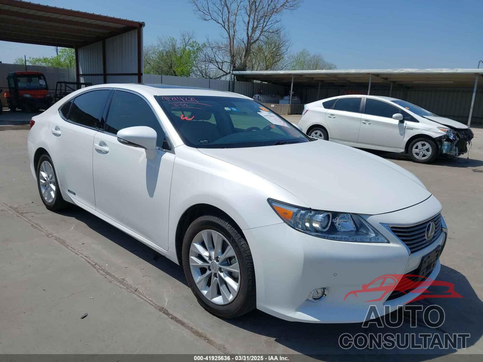 LEXUS ES 300H 2014 - JTHBW1GG5E2053996