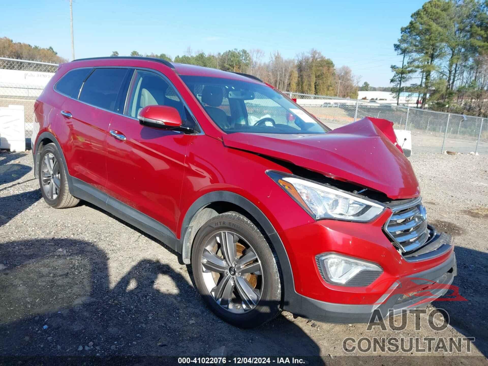 HYUNDAI SANTA FE 2015 - KM8SN4HF4FU091099