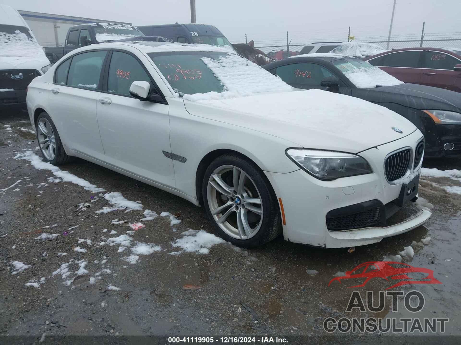 BMW 750LI 2013 - WBAYE8C5XDDE22219