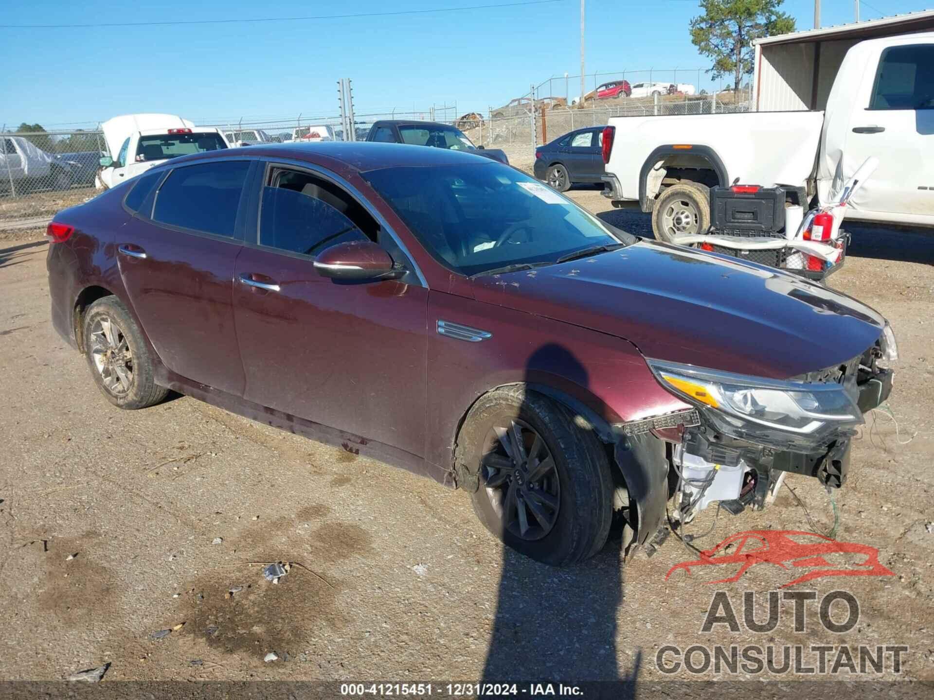 KIA OPTIMA 2020 - 5XXGT4L39LG390800