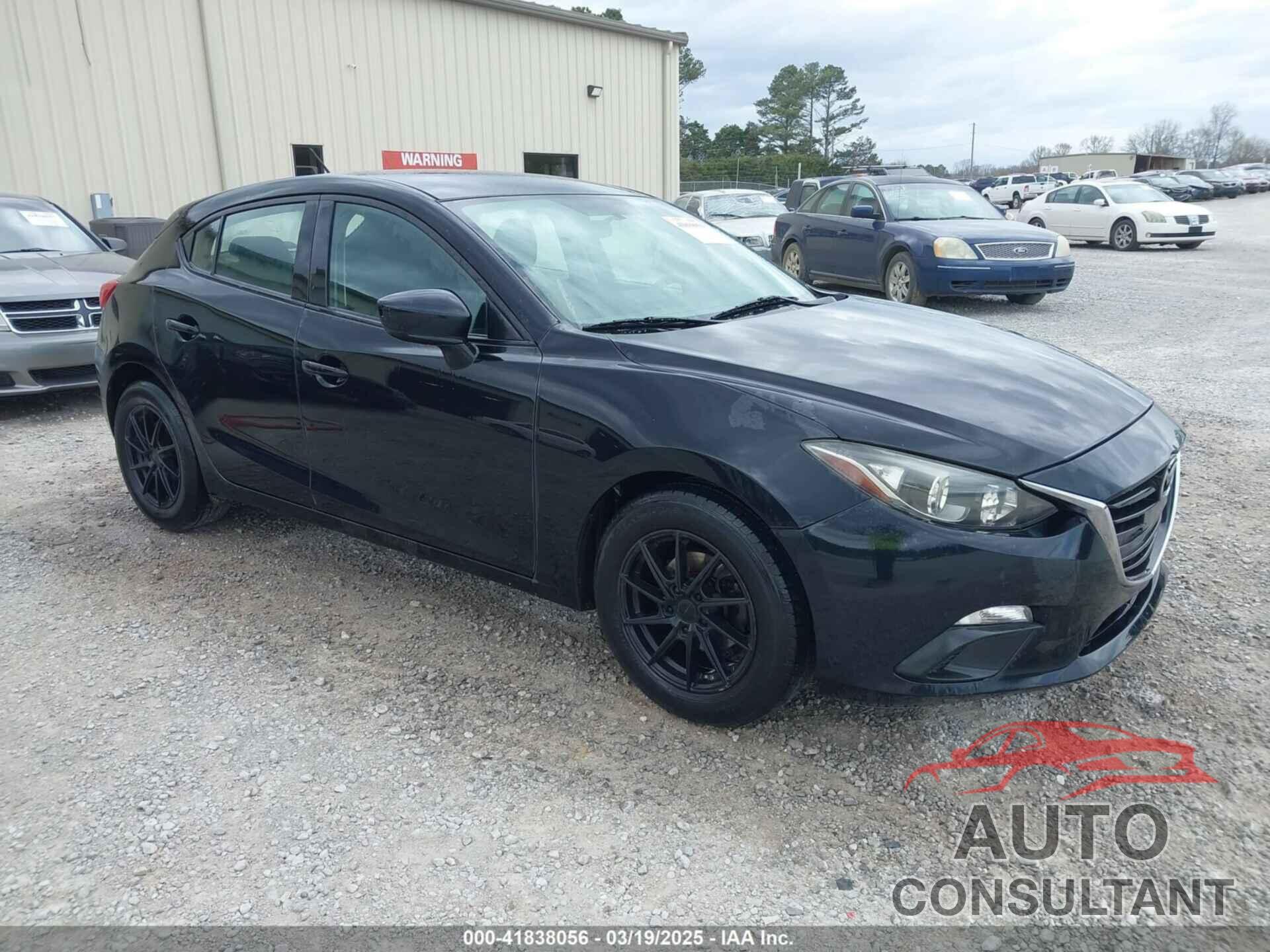 MAZDA MAZDA3 2014 - JM1BM1K70E1193751