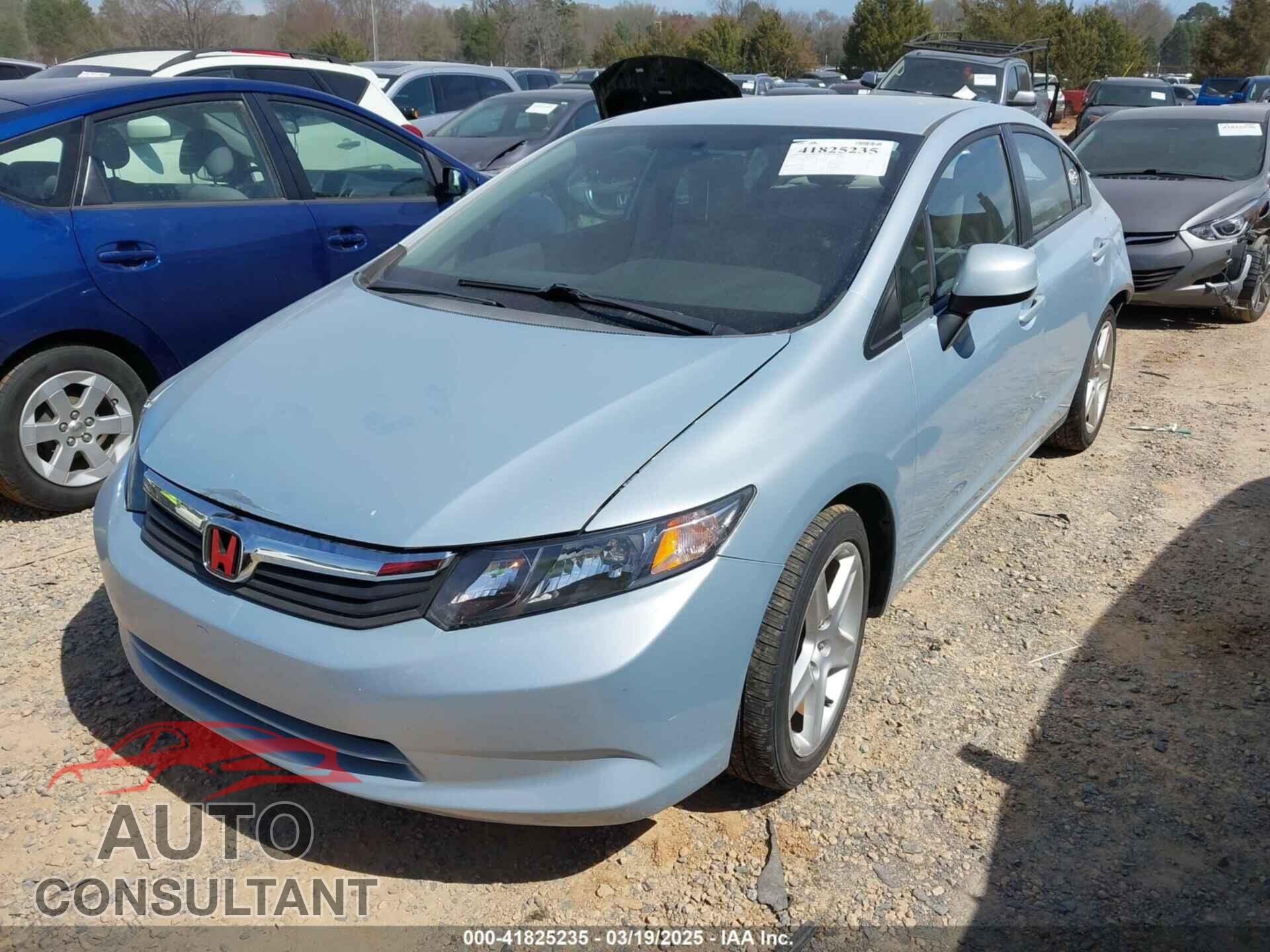 HONDA CIVIC 2012 - 2HGFB2F56CH551327