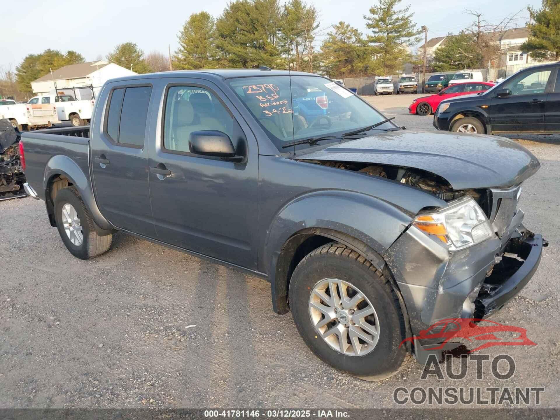 NISSAN FRONTIER 2018 - 1N6AD0EV3JN772734