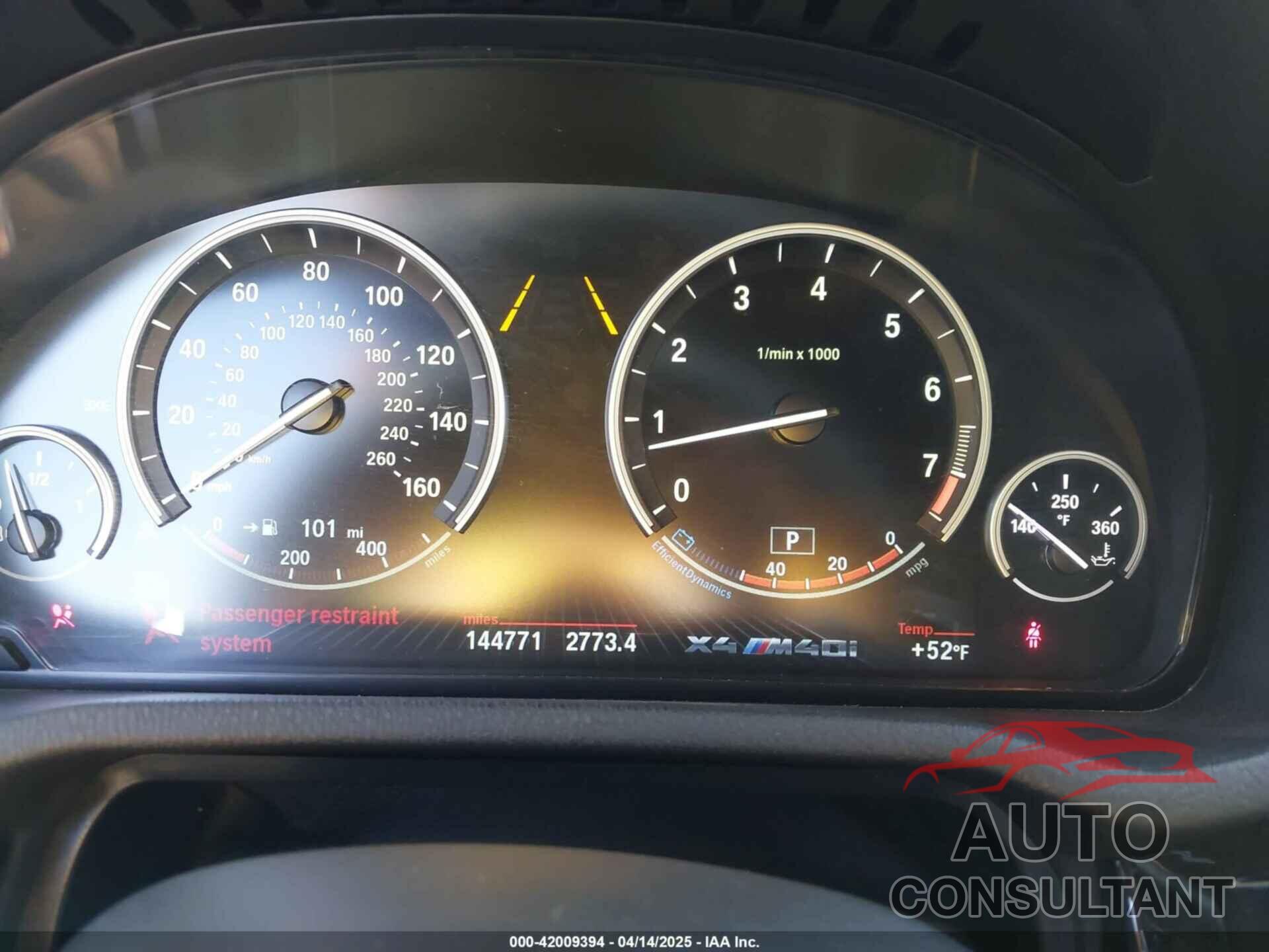 BMW X4 2016 - 5UXXW7C59G0M91223