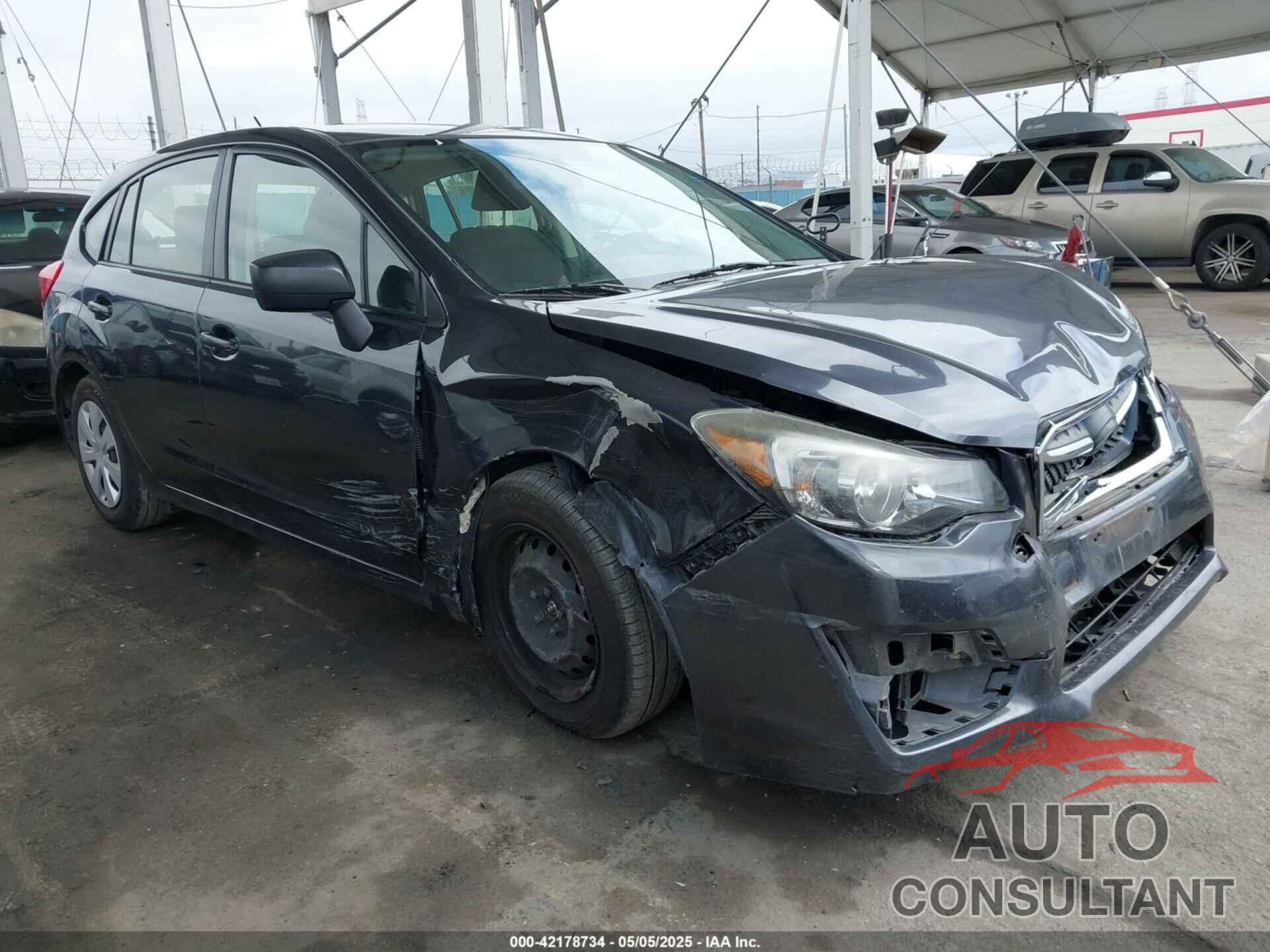 SUBARU IMPREZA 2016 - JF1GPAA64G9273487