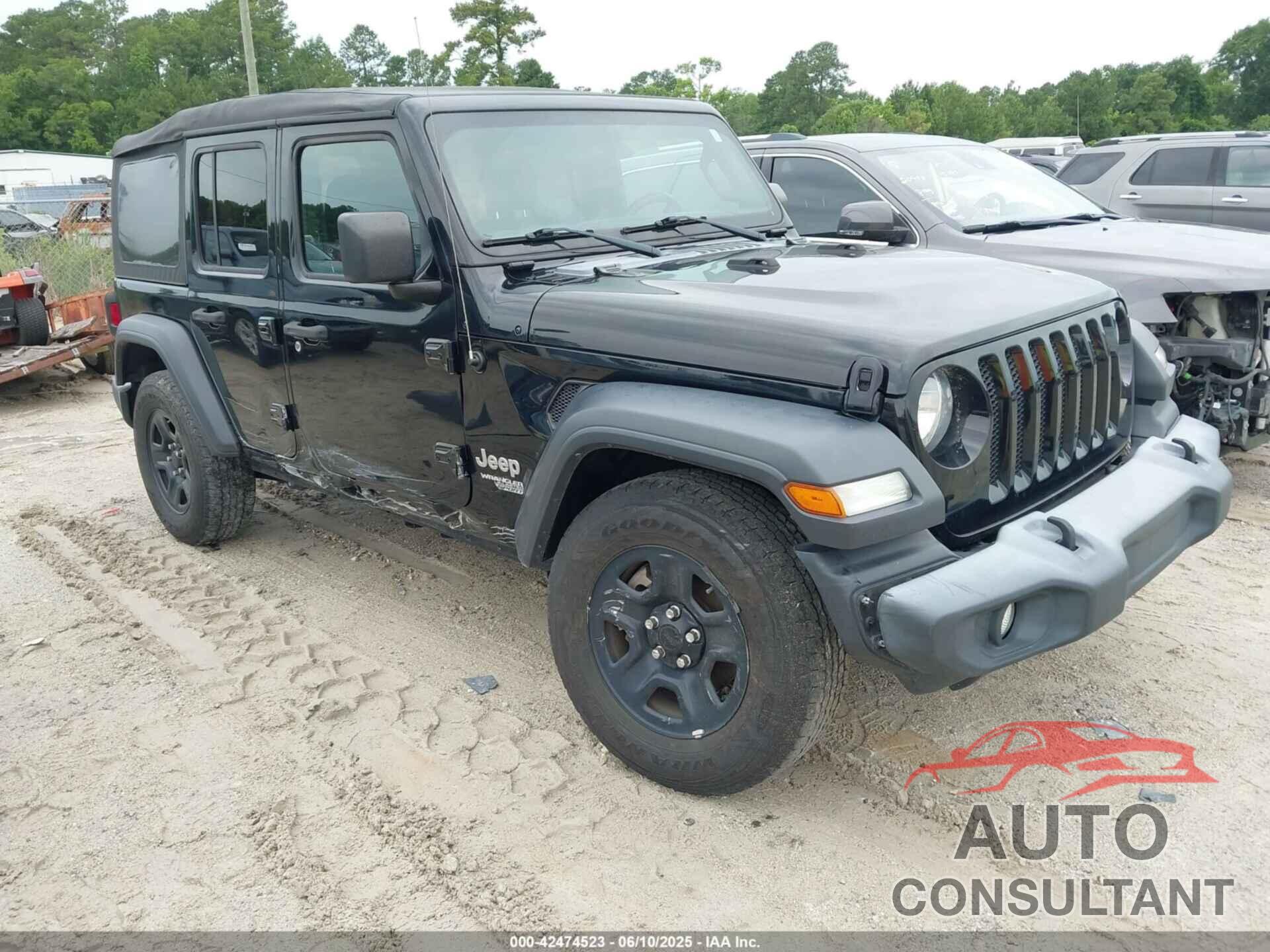 JEEP WRANGLER UNLIMITED 2019 - 1C4HJXDG1KW603345