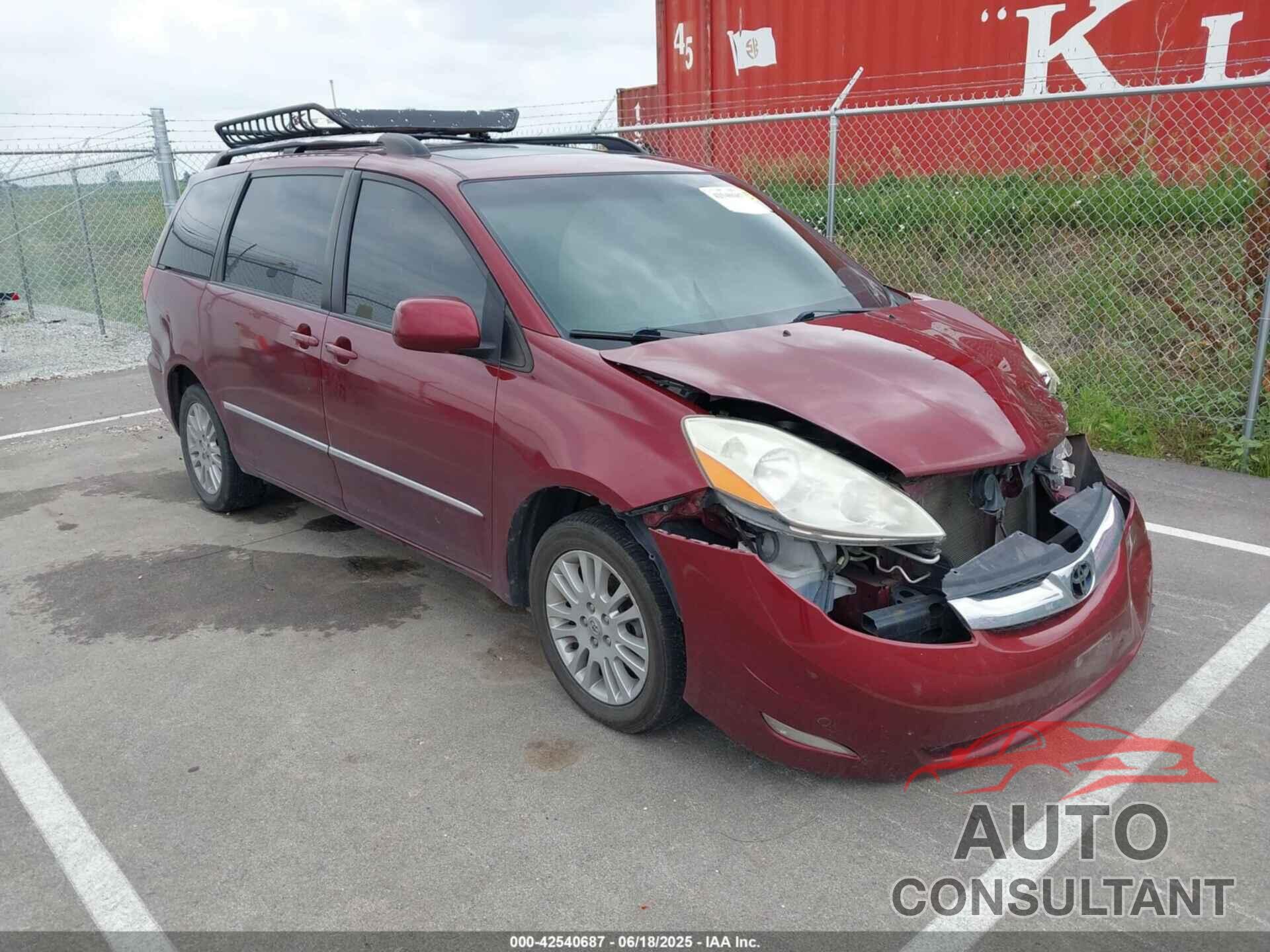 TOYOTA SIENNA 2009 - 5TDBK22C49S027198