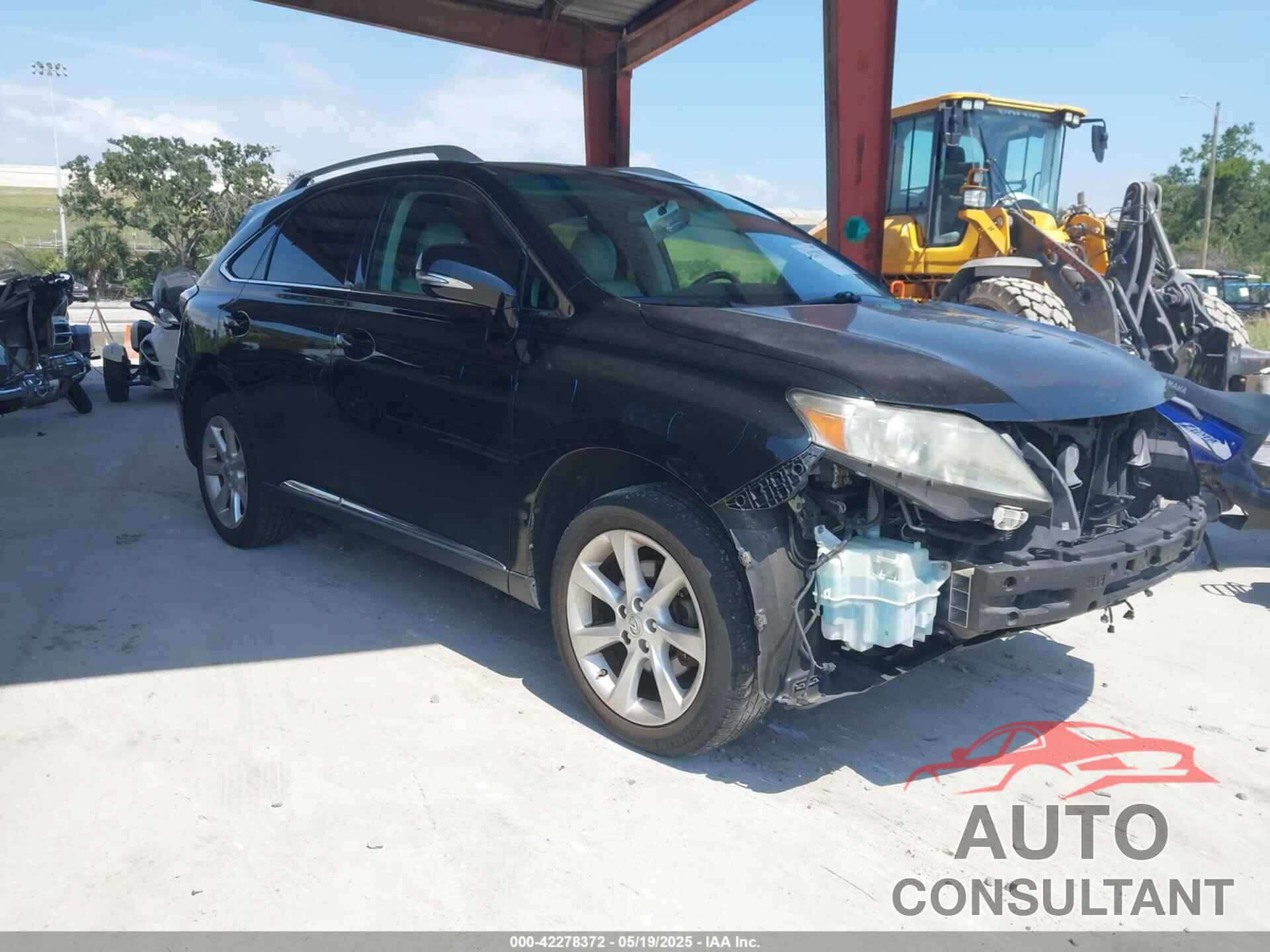 LEXUS RX 350 2011 - 2T2ZK1BA3BC047377