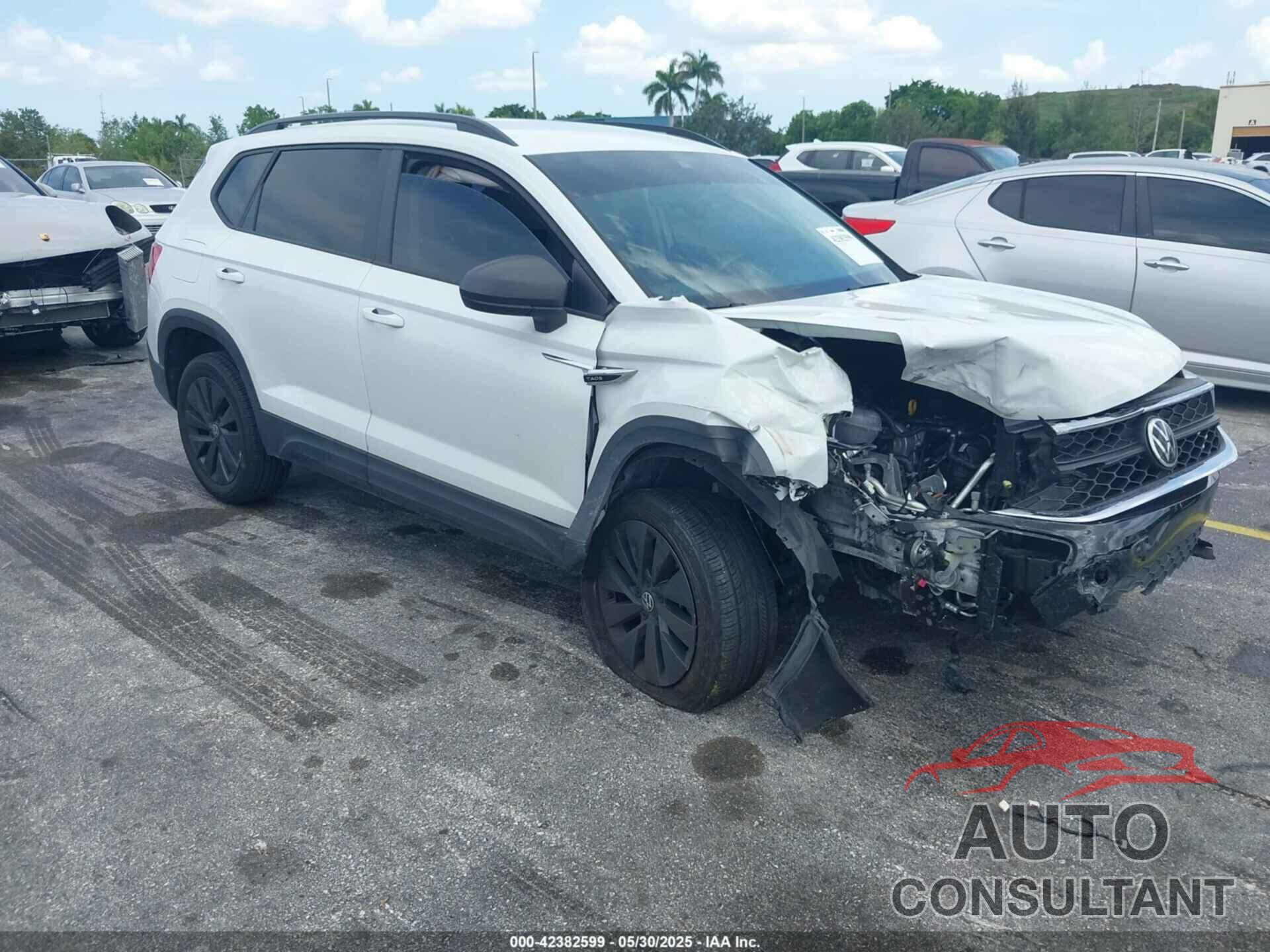 VOLKSWAGEN TAOS 2022 - 3VVDX7B26NM044093