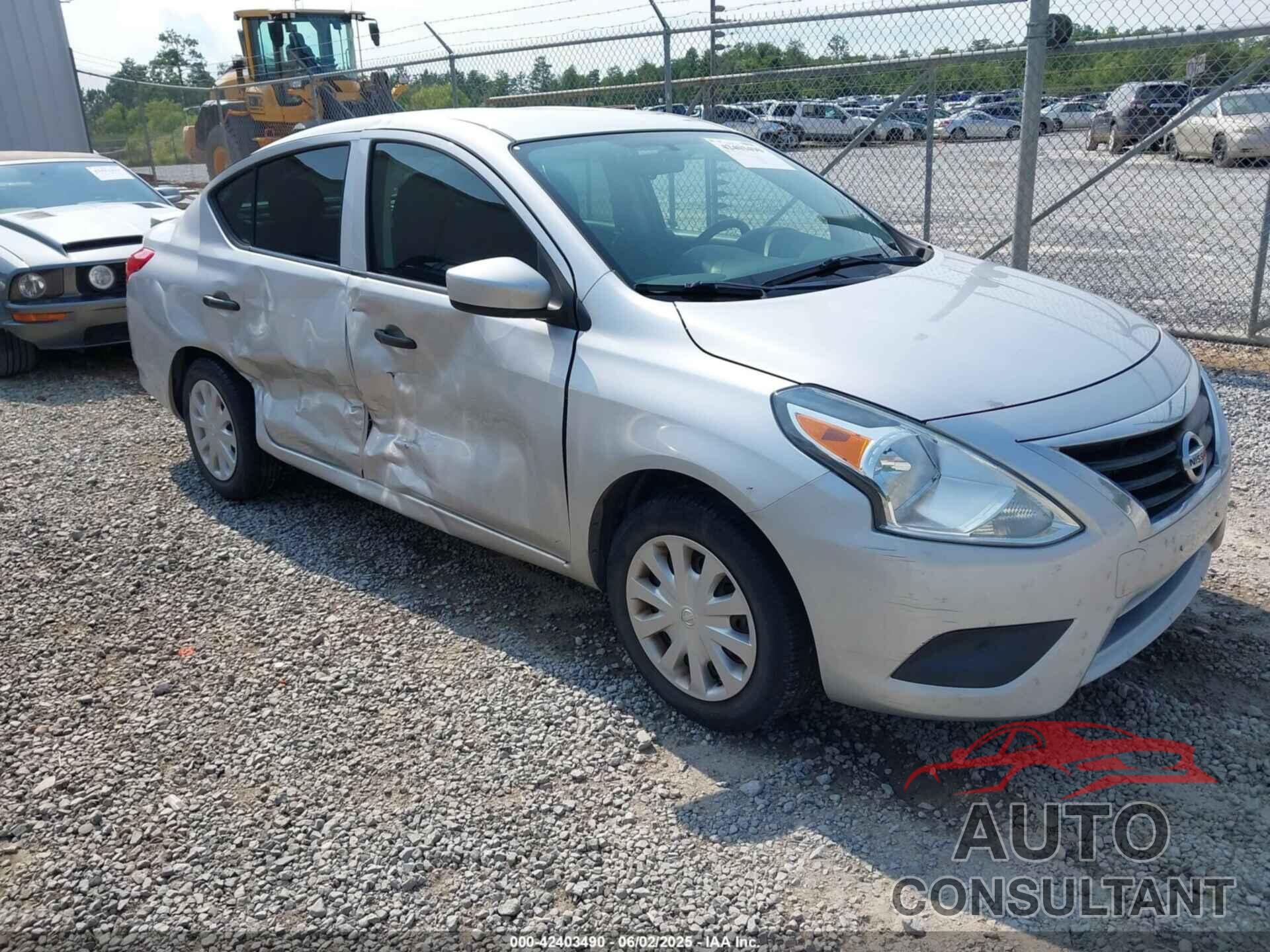 NISSAN VERSA 2016 - 3N1CN7AP8GL826999