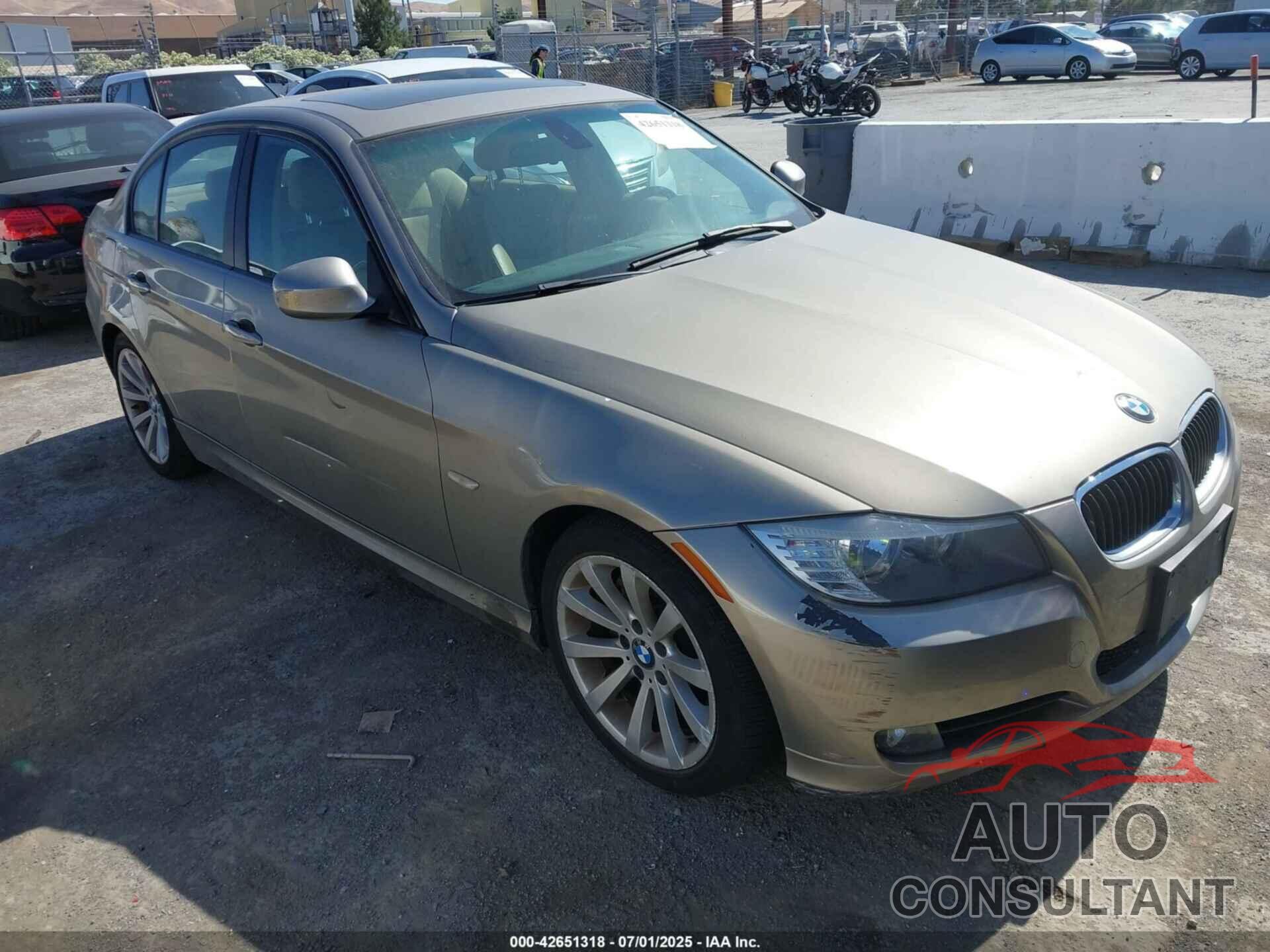 BMW 328I 2011 - WBAPH5C50BA443190