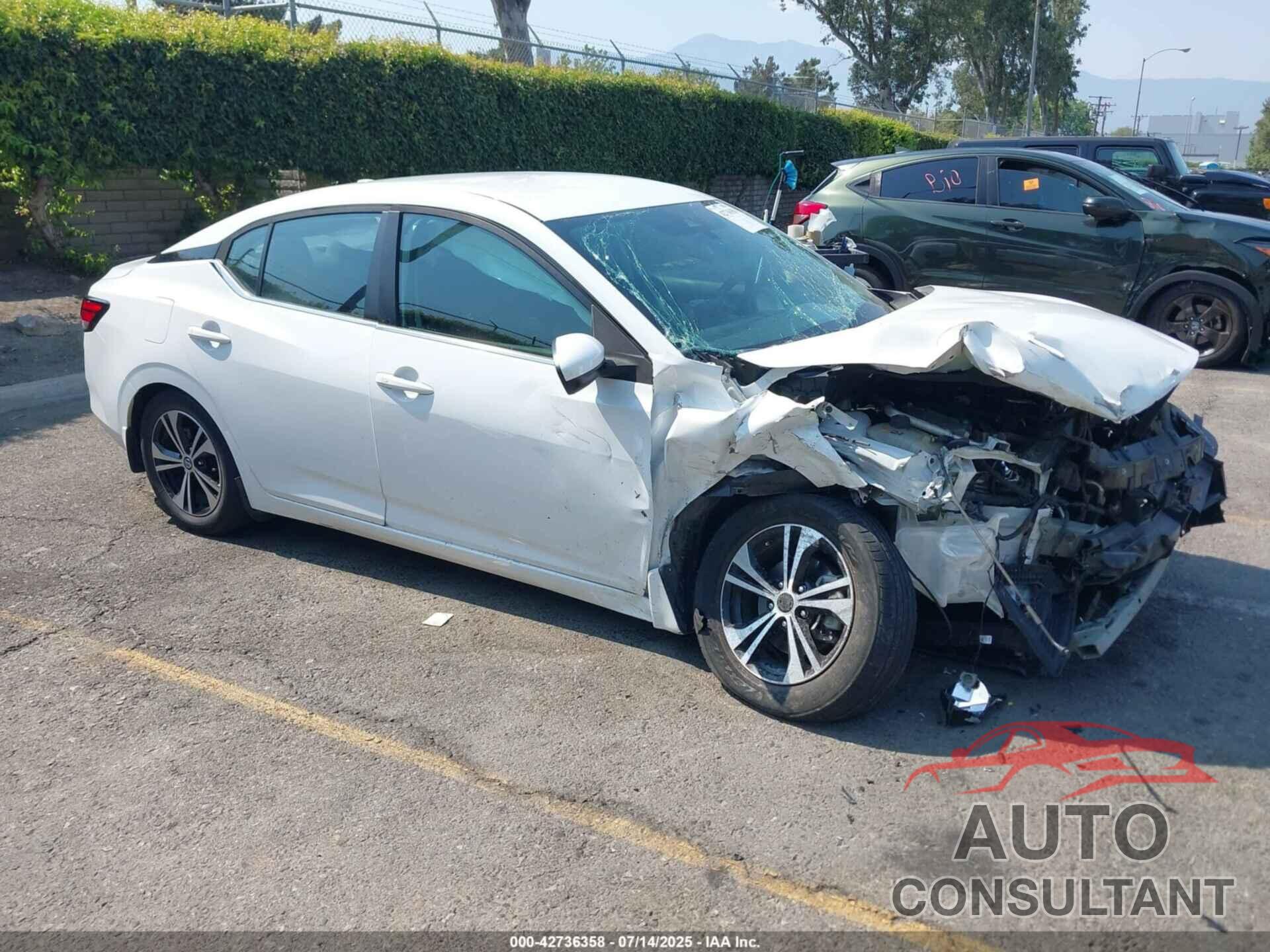 NISSAN SENTRA 2021 - 3N1AB8CV8MY245017