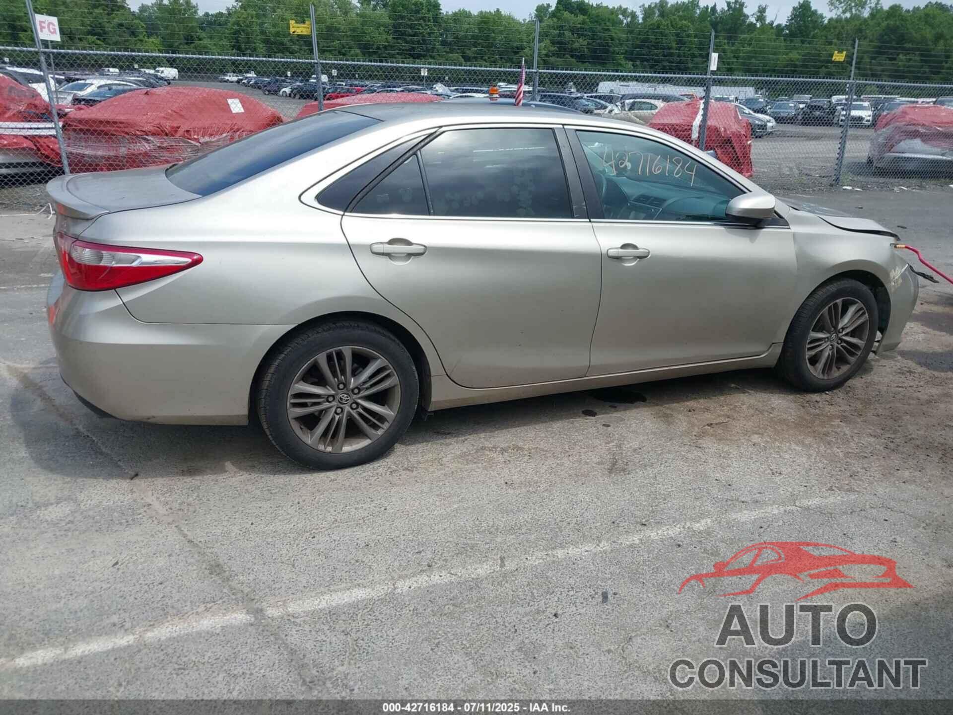 TOYOTA CAMRY 2016 - 4T1BF1FK5GU170682