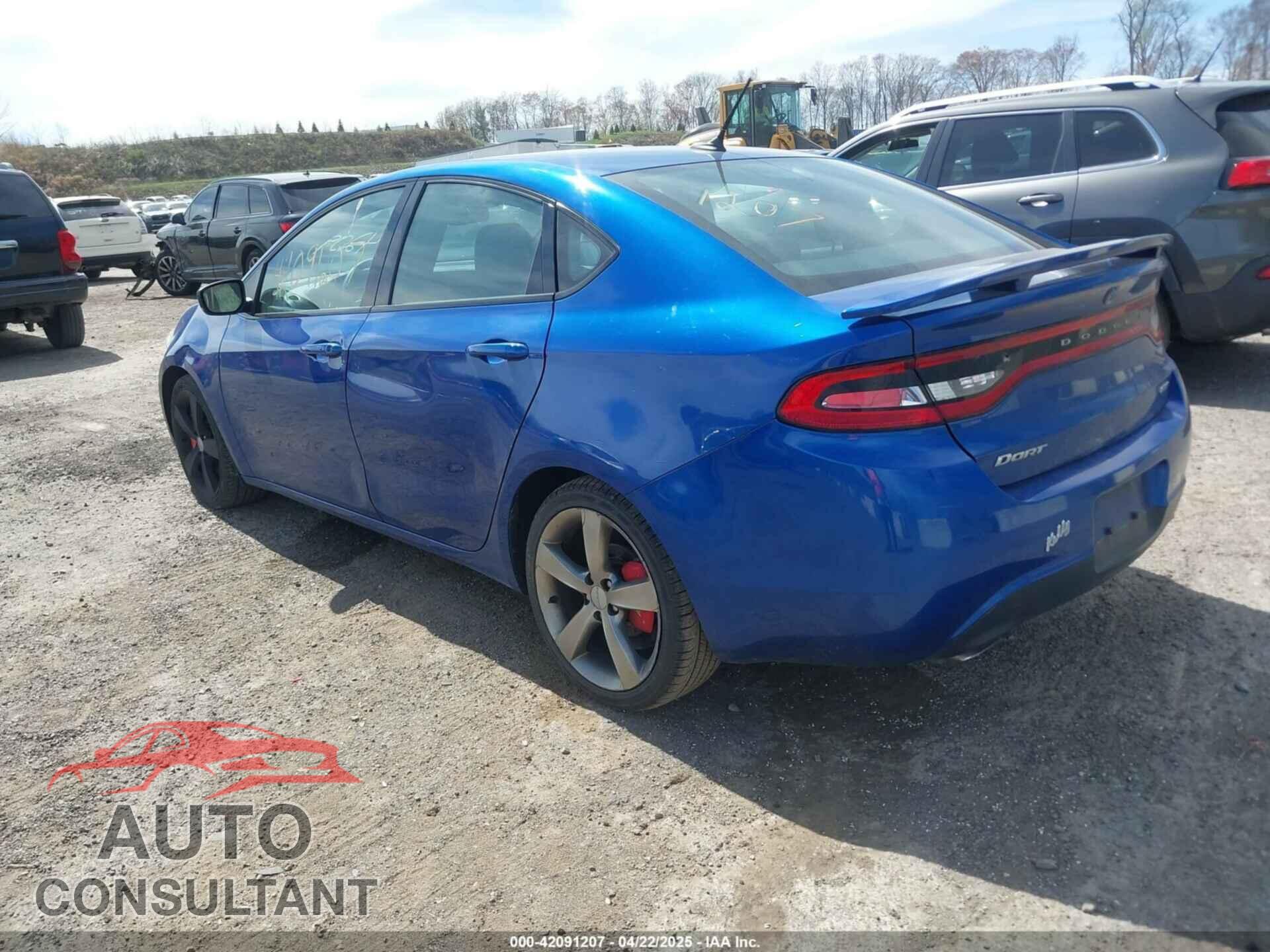 DODGE DART 2014 - 1C3CDFEB4ED668614